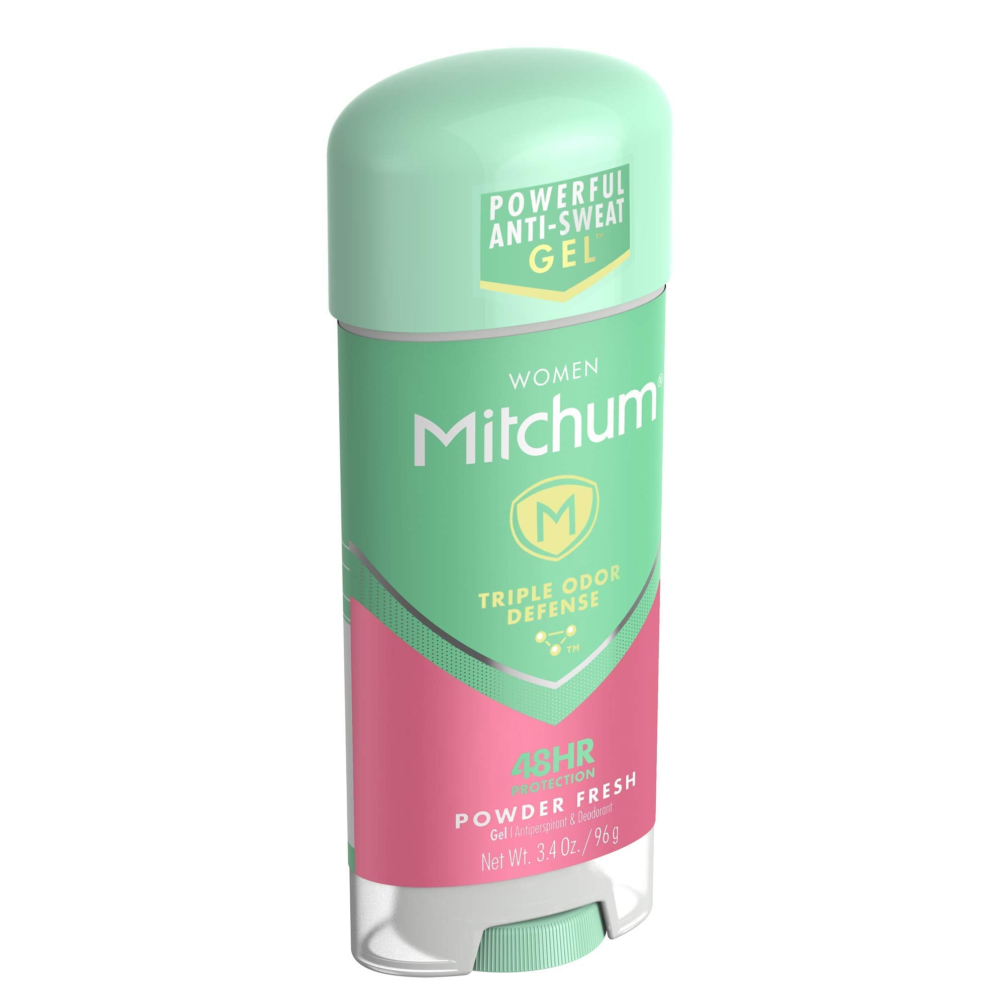 Mitchum Power Gel For Women A/P Deodorant Powder Fresh 3.4 oz. (Pack of 2)