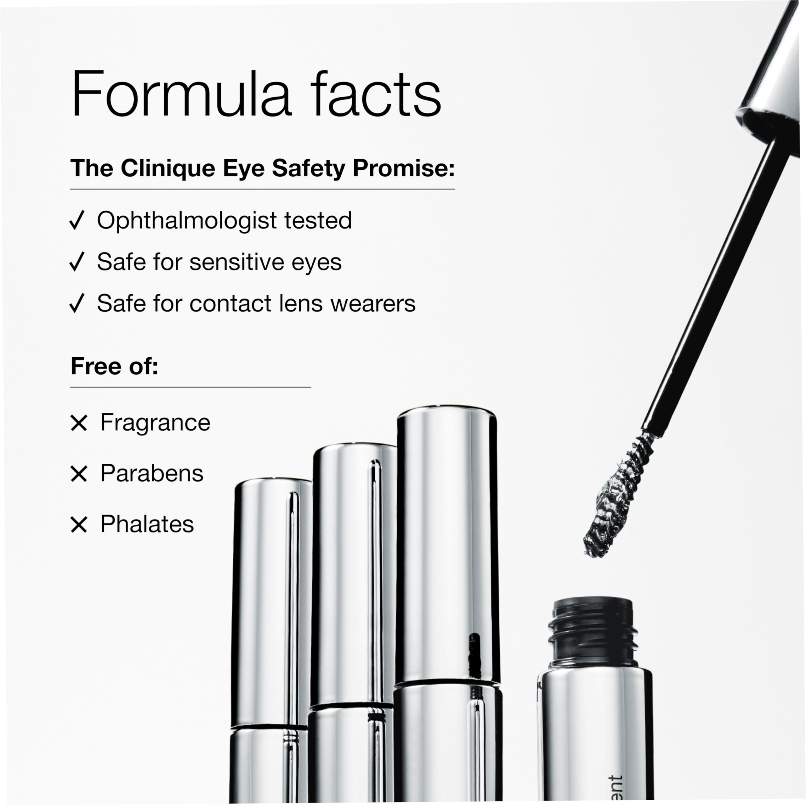 Clinique Just Browsing Clear Sculpting Gel | Waterproof + Smudgeproof | Non-clumping, Non-flaking, Clear, 0.3 Fl Oz