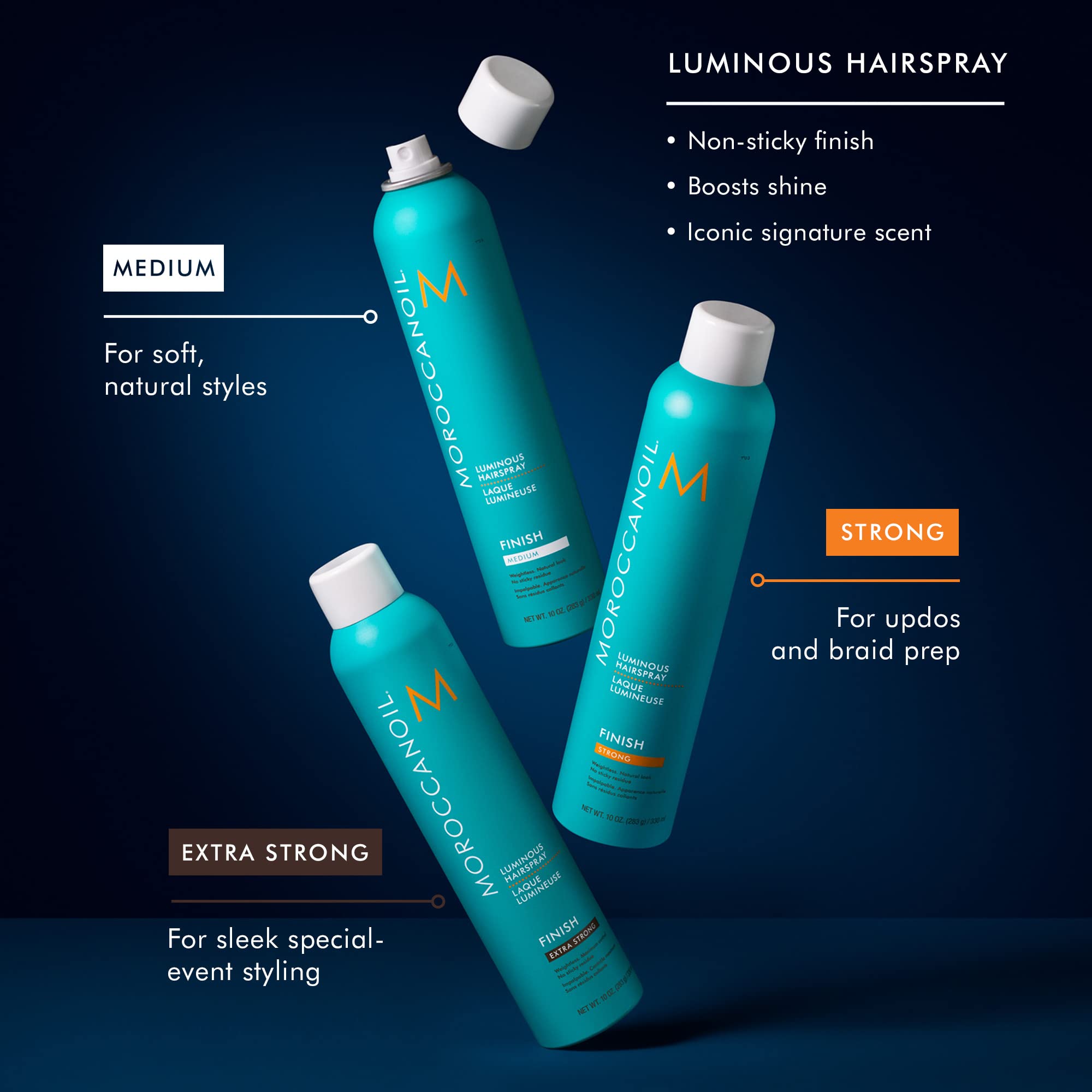 Moroccanoil Luminious Hair Spray Extra Strong 330ml