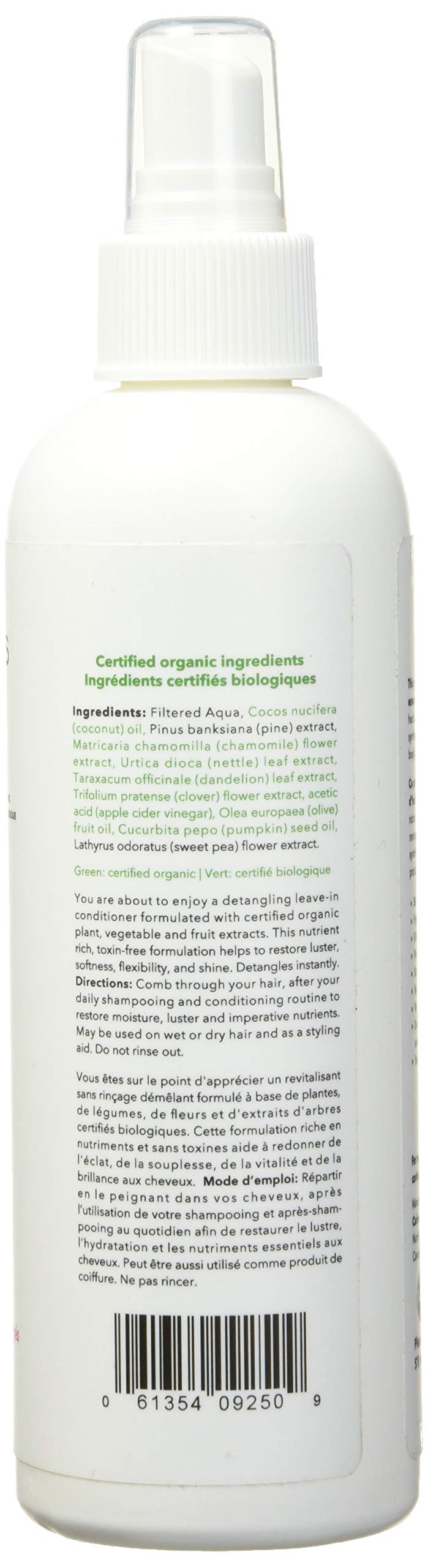 Carina Organics Sweet Pea Leave In Conditioner, 250ml