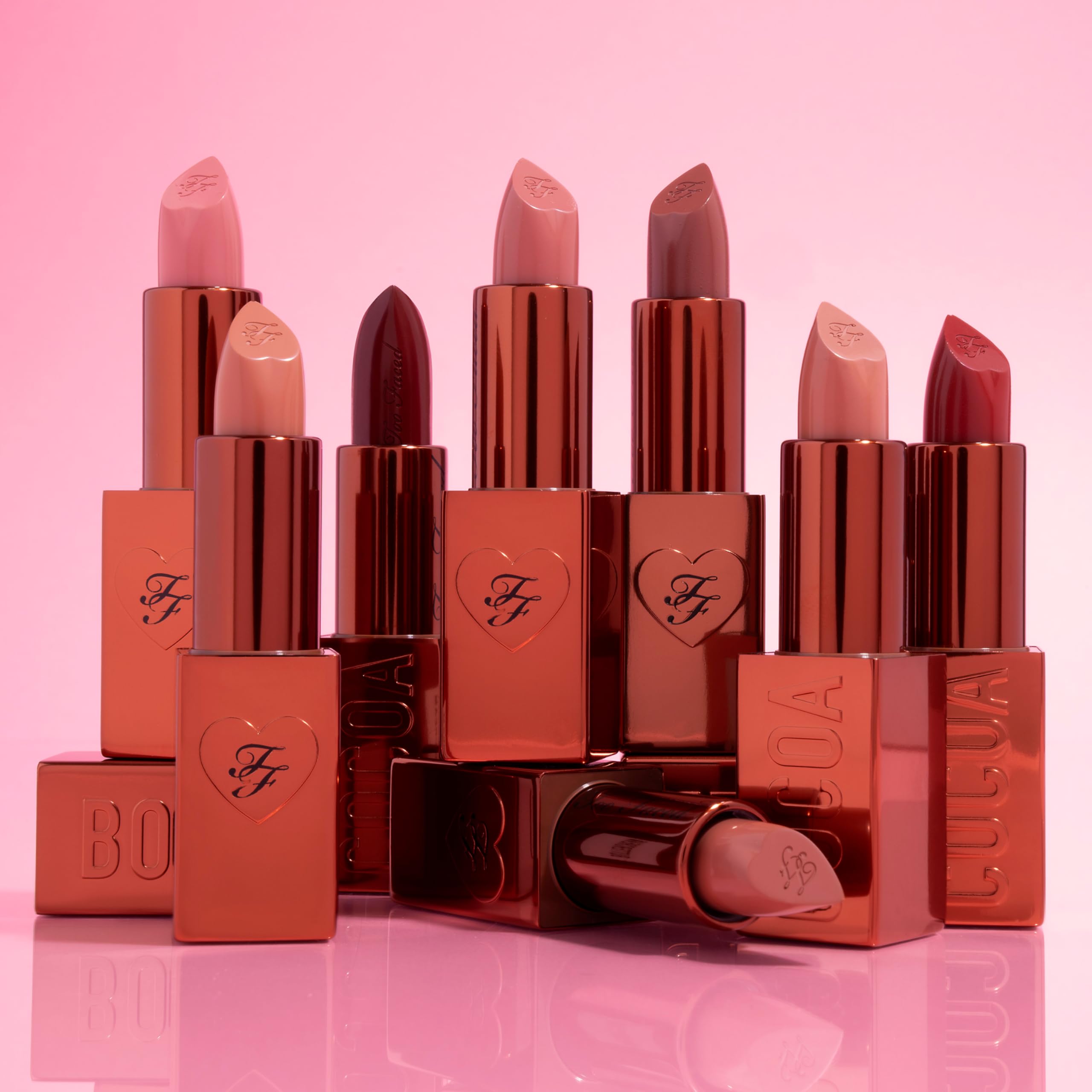 Too Faced Cocoa Bold Lipstick | High Pigment Lip with Creamy Texture + Matte Finish, Vegan + Cruelty Free, Chocolate Chip