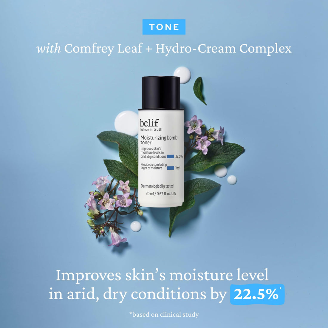 belif Barrier Boost 101 Limited Edition Set: Full Size Moisturing Bomb 50ml & Deluxe Size Moisturizing Bomb Toner, 2x Retinol & Peptide Barrier Serum, Moisturizing Eye Bomb, 5 Piece Kit