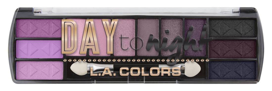 L.A. Colors Day To Night Eyeshadow Palette, Daybreak, 1 Ounce