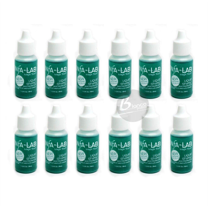 Infa-Lab MAGIC TOUCH Liquid Styptic 12 Skin Protector Stop Bleeding InfaLab Nail by Infalab