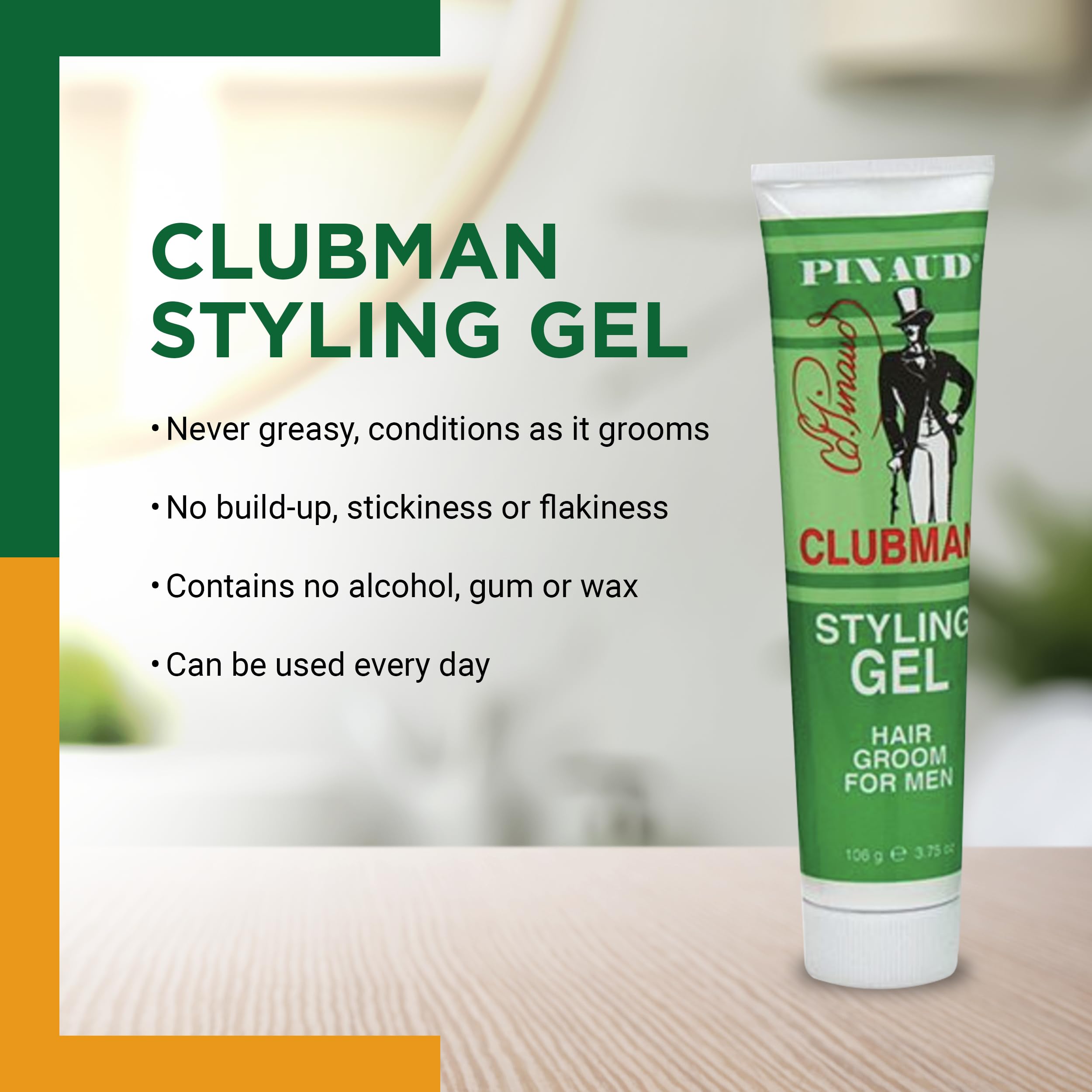 Clubman Pinaud Styling Gel Hair Styling Creams