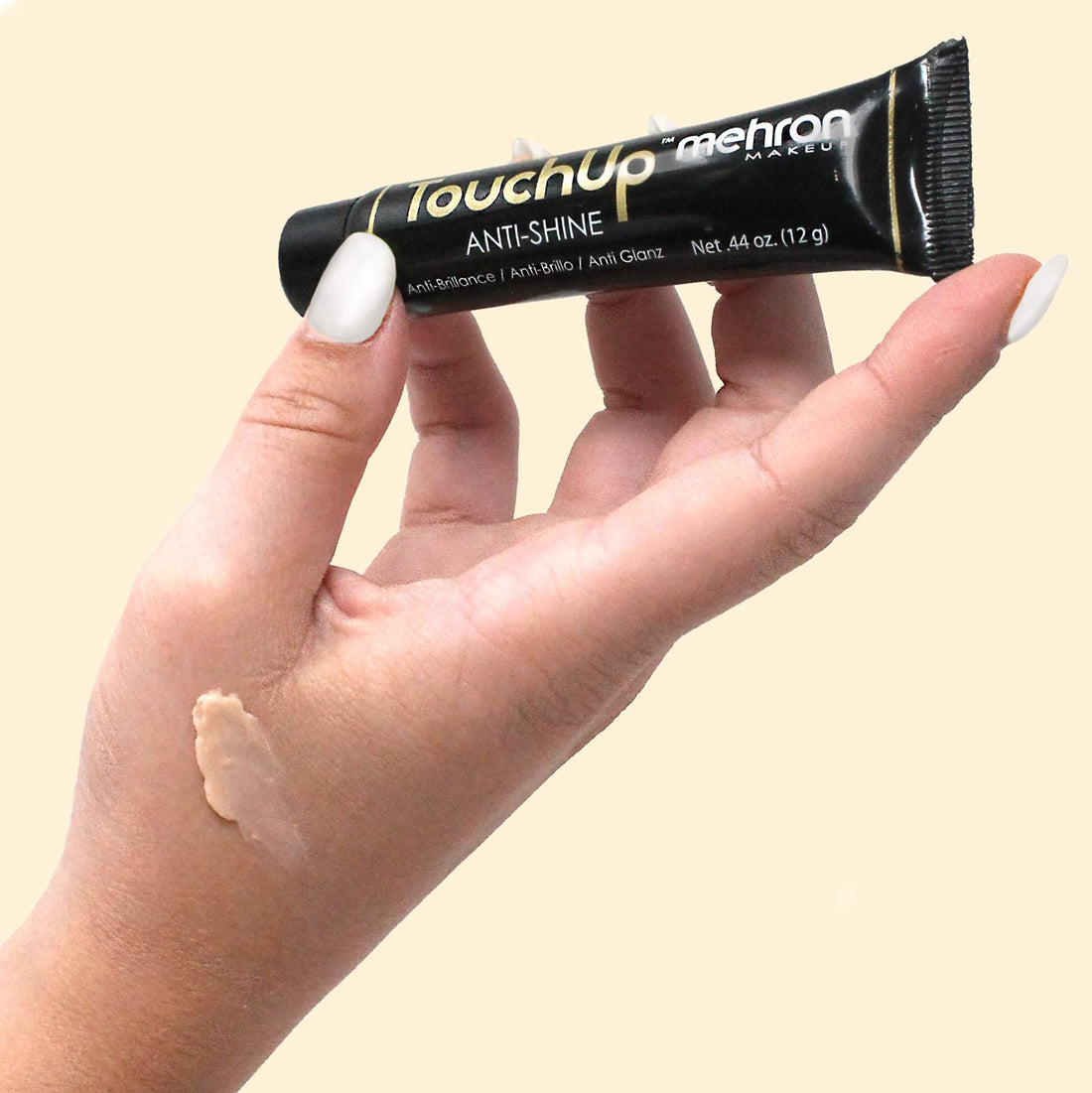 mehron Touch-Up Matte Finishing Anti-Shine Gel Treatment - Light Tint