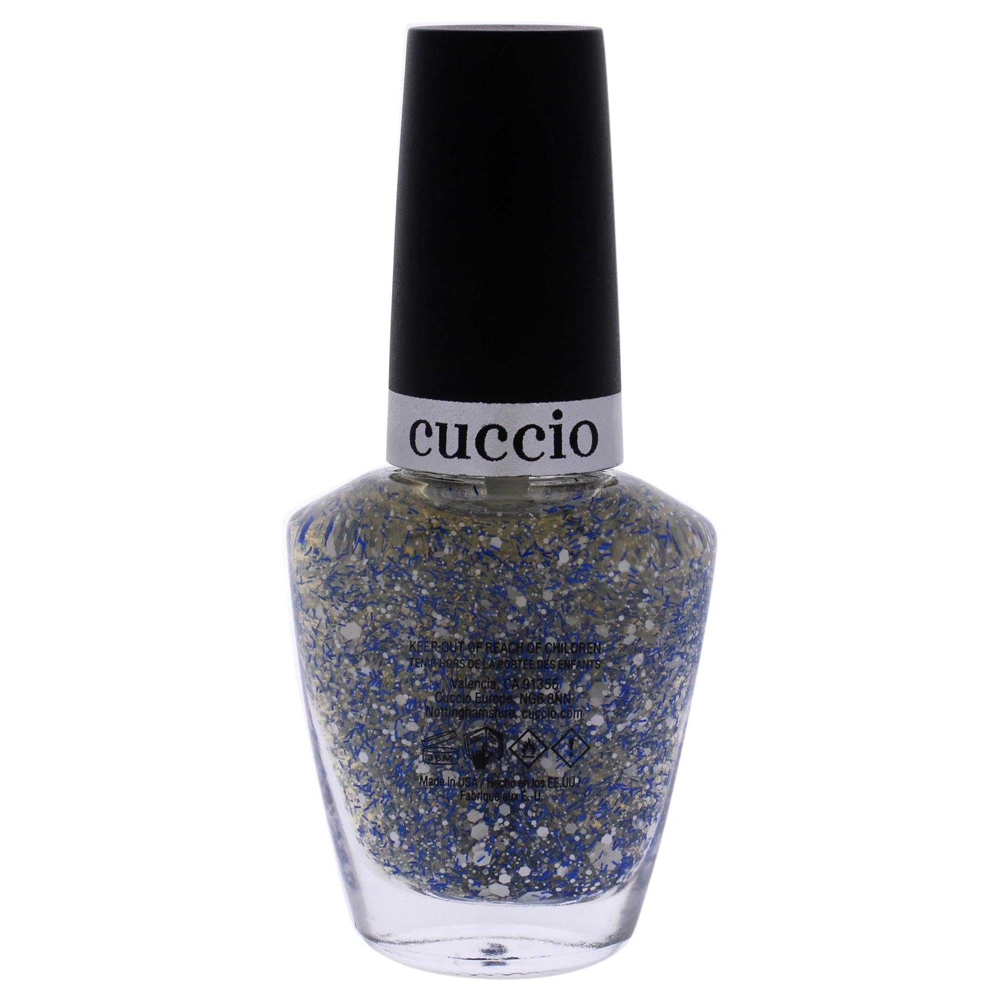 Cuccio Colour Nail Polish - Professional Nail Lacquer - Formulated With Triple Pigmentation Technology - Rich Coverage In One Coat And True Coverage In Two Coats - All The Rave - 0.43 Oz