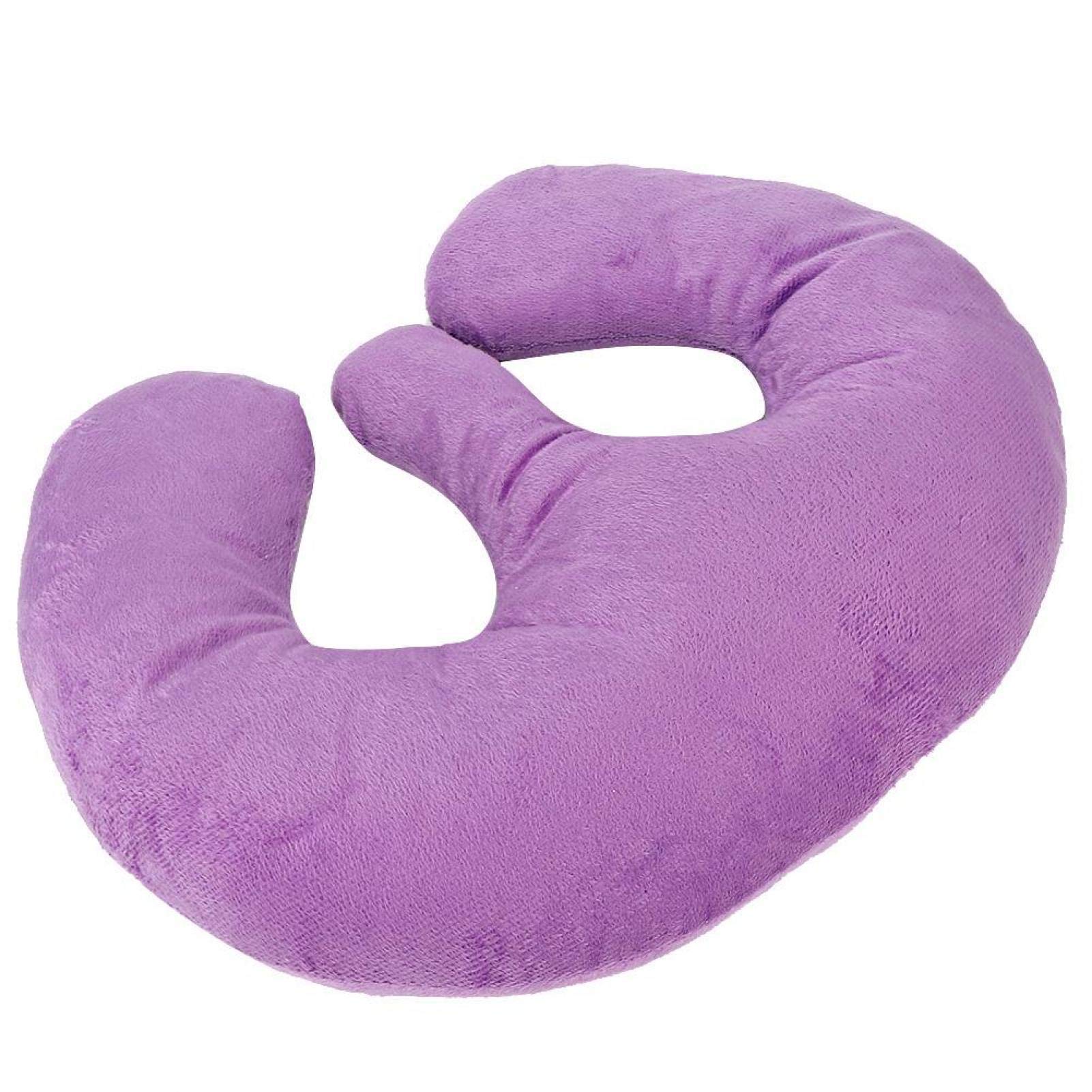 Pillow Feminine Bolster Pillow for Massage Beauty Salon Support Pillow Soft Cotton Fabric SPA Massage Chest Cushion()