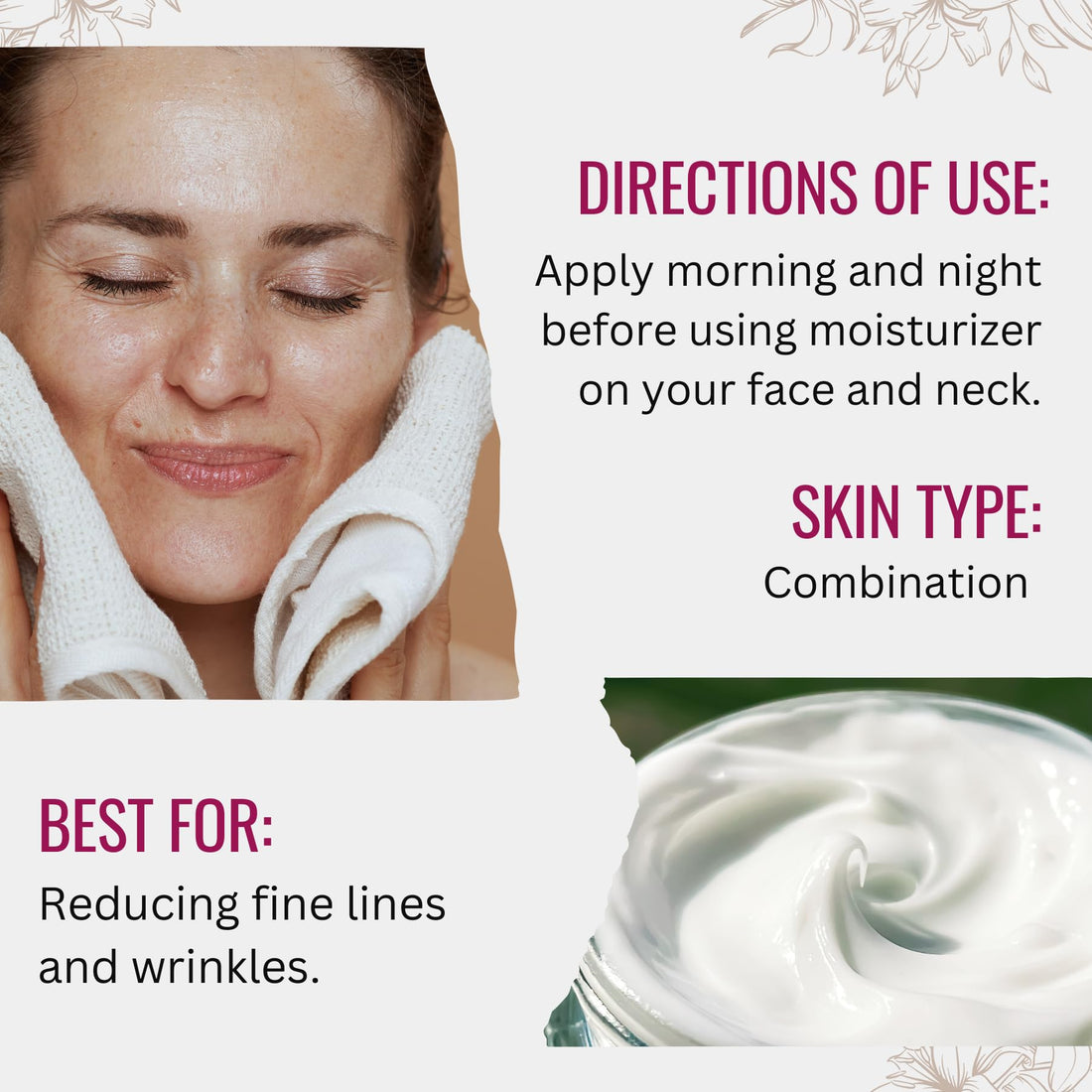 Manuka Lane Hyaluronic Acid Day Cream for Face and Neck with Oat Kernel Extract, Camellia Seed Oil & Sweet Almond Oil | Plant Based Formula | Carefully formulated to keep your skin young and healthy!