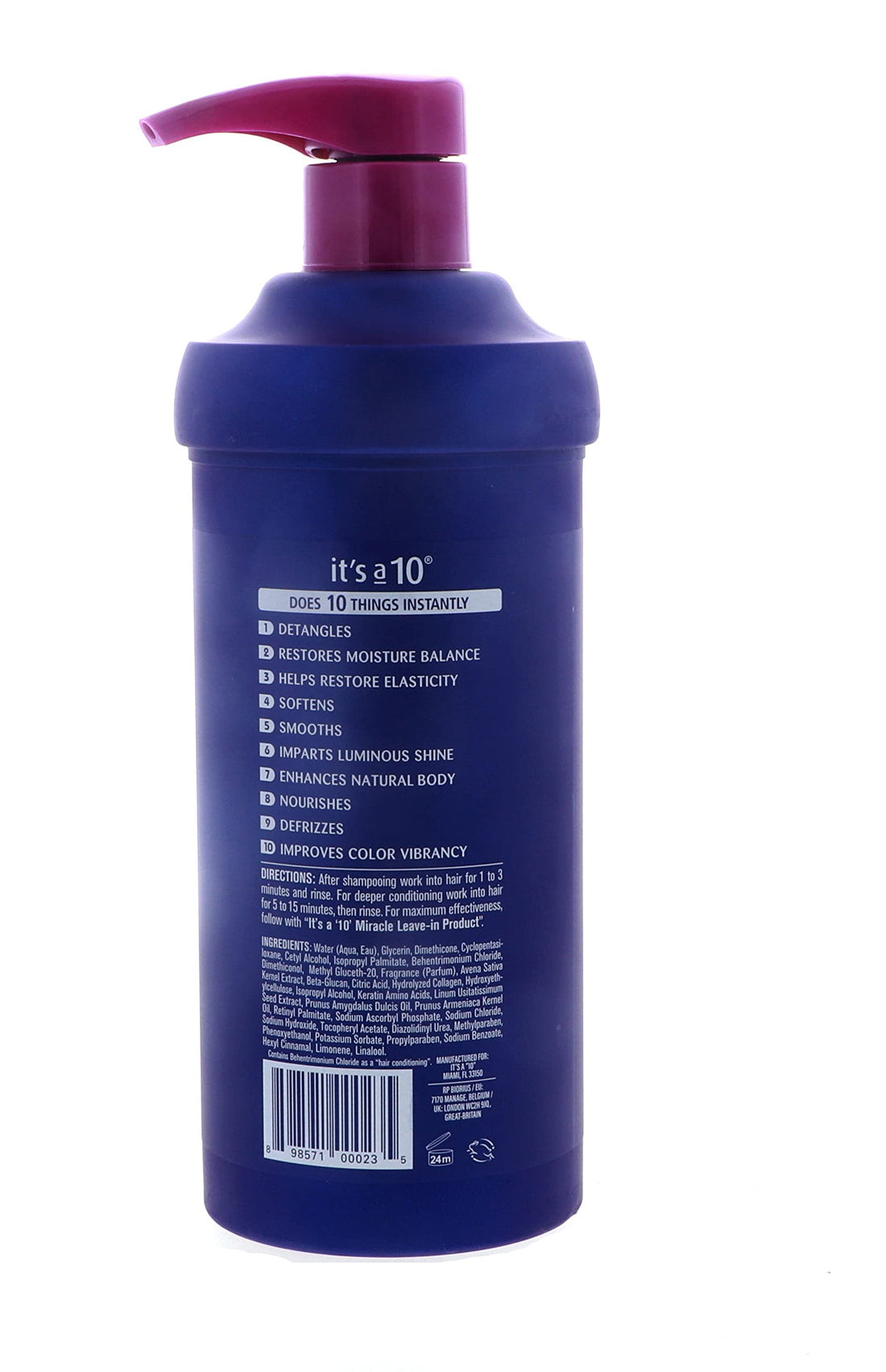 It's A 10: Miracle Hair Mask Supersized, 17.5 oz