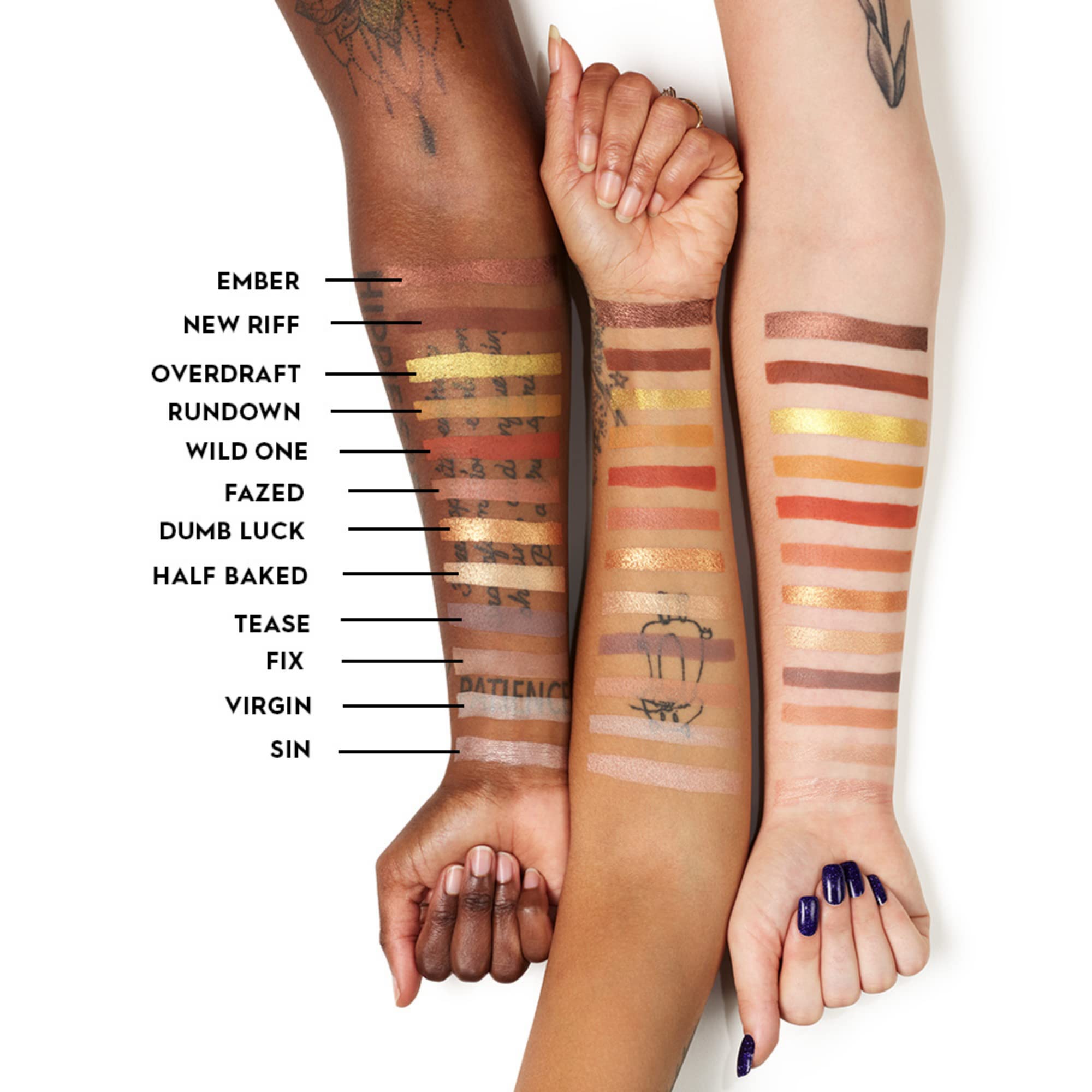 Urban Decay 24/7 Longwear Eyeshadow Single - High-Pigment Eye Shadow Compact, Smooth & Blendable Color, Up to 12HR Wear, Crease-free Makeup - Ember (deep copper metallic)