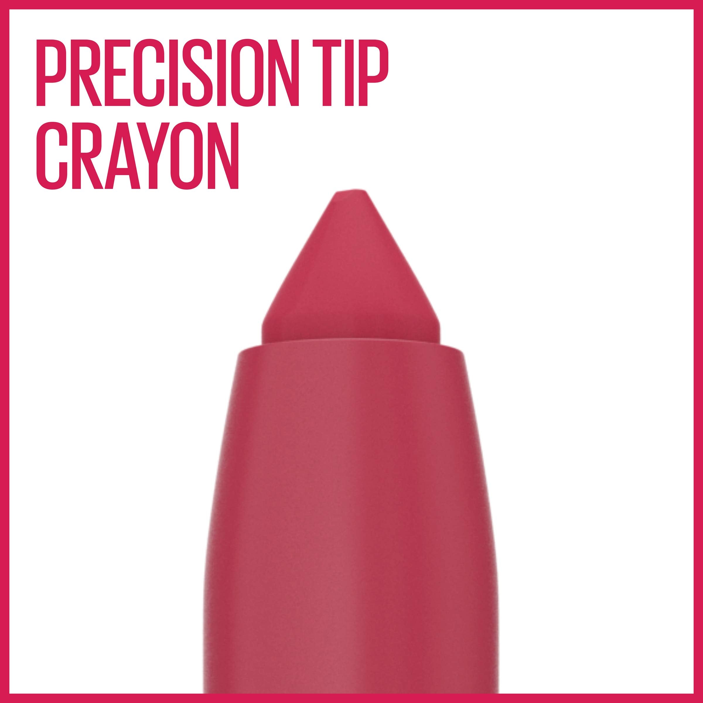 Maybelline New York Maybelline Super Stay Ink Crayon Matte Longwear Lipstick Makeup, Pave The Road, 0.04 Ounce ., 130 Pave The Road, 0.04 ounces (Pack of 2)