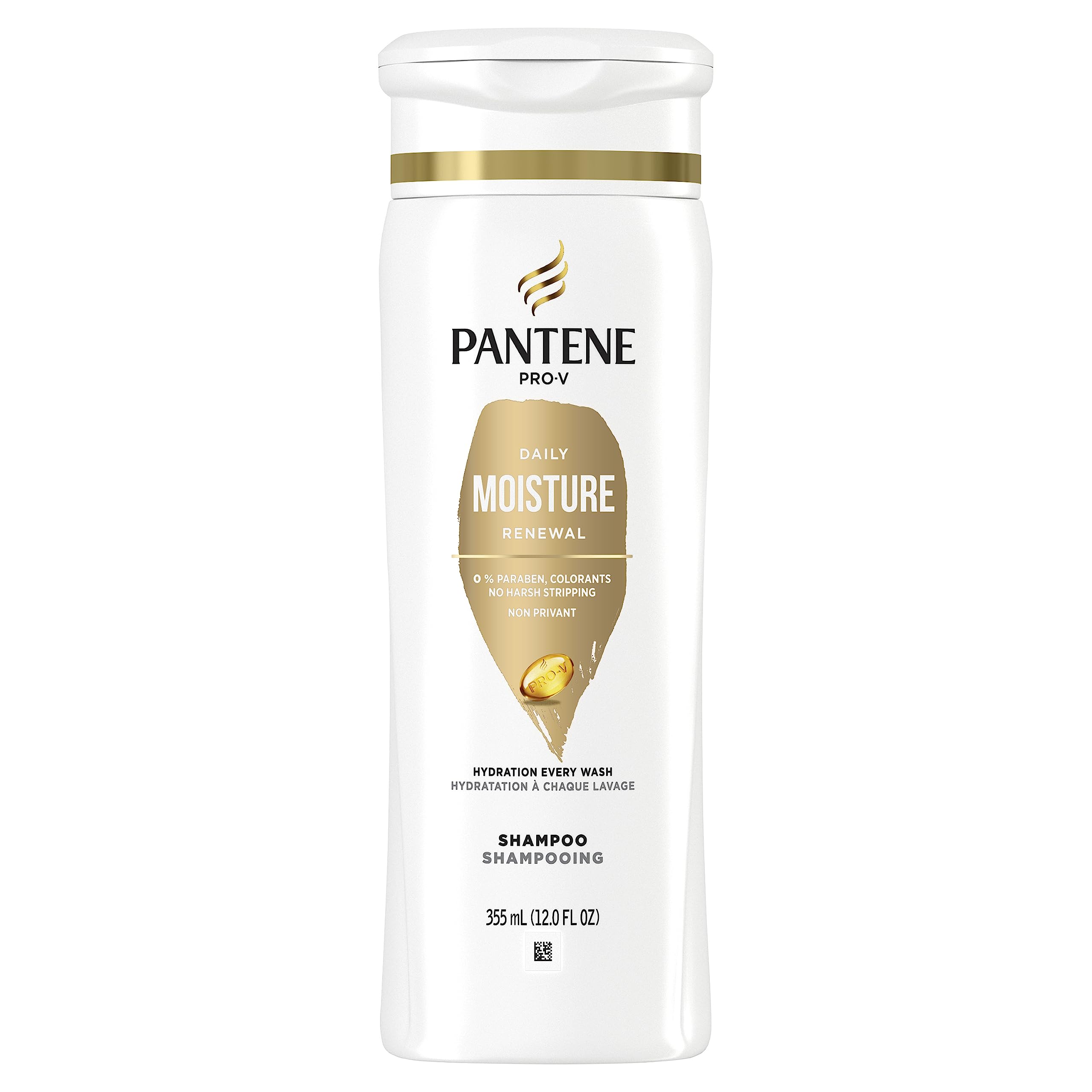 Pantene PRO-V Daily Moisture Renewal Shampoo, 12 oz