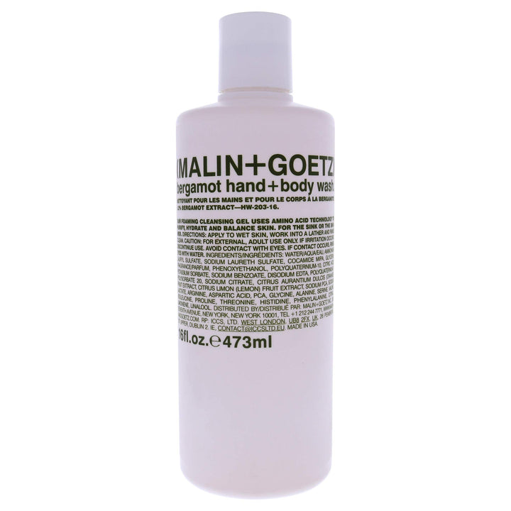 MALIN+GOETZ Bergamot Hand+Body Wash 473ml/16oz