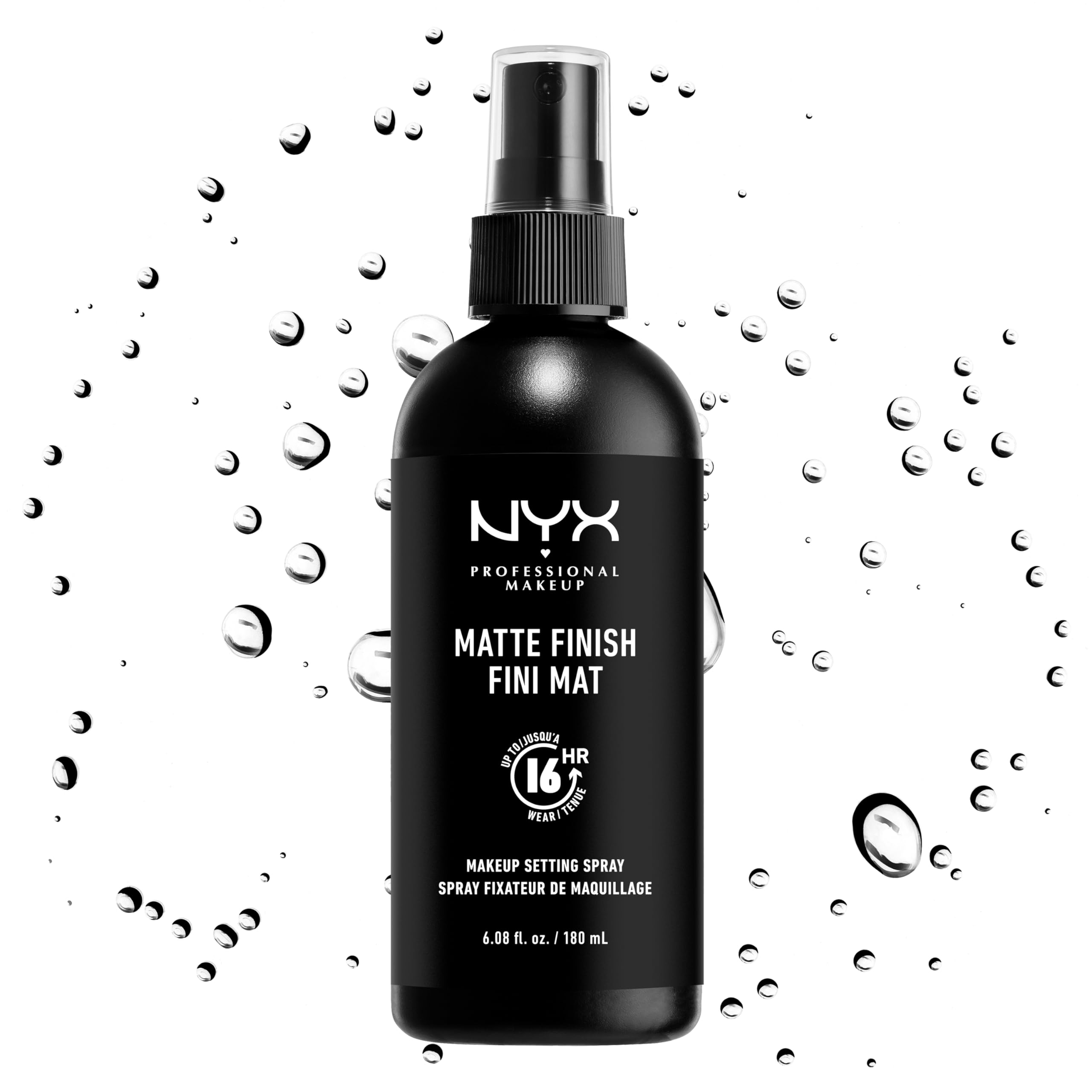 NYX PROFESSIONAL MAKEUP Makeup Setting Spray - Matte Finish JUMBO Size, Long-Lasting Vegan Formula