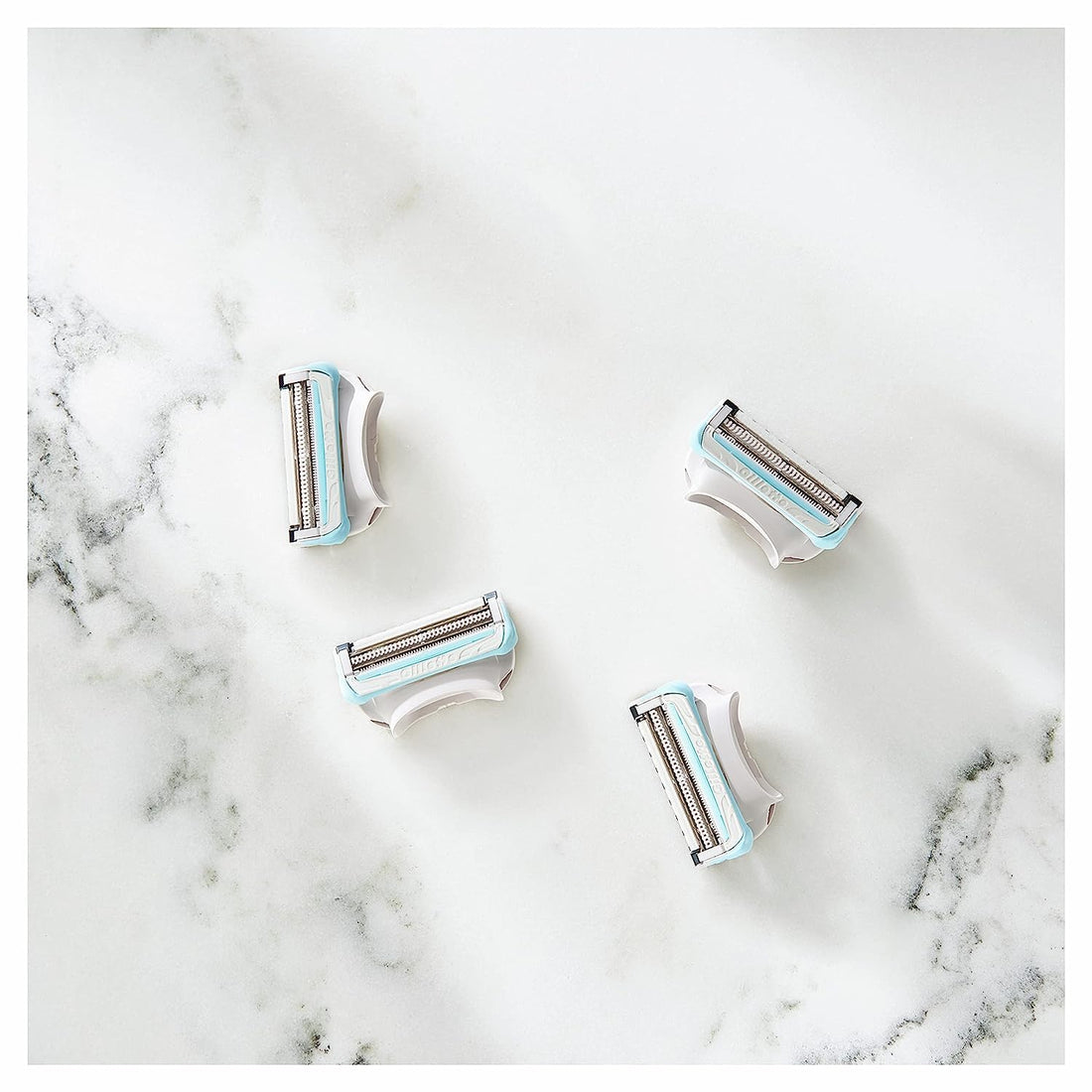 Gillette Venus Intimate Grooming Womens Razor Blade Refills with Bikini Trimmer, 4 Count