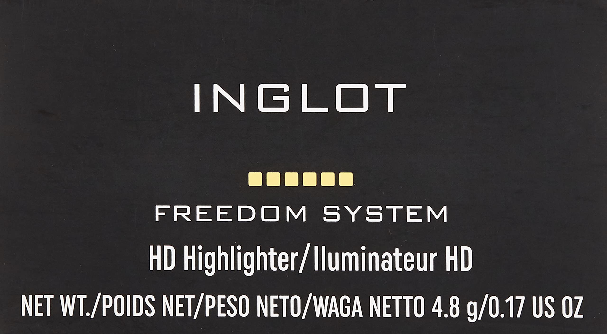 Inglot Freedom System HD Highlighter, 153 Pink, 4.8g