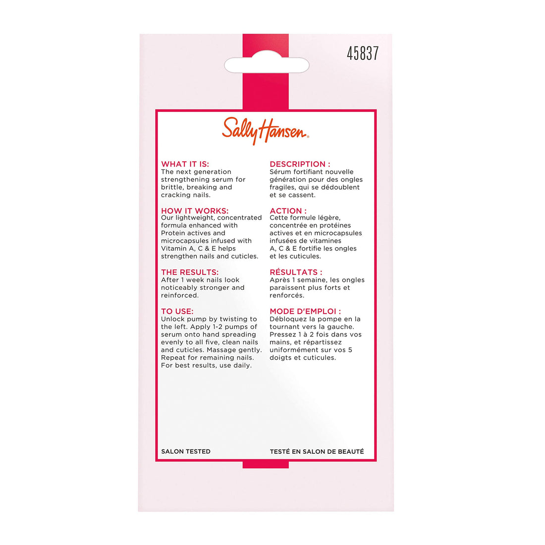 Sally Hansen Treatment Hard as Nails Serum, 0.45 Fluid Ounce