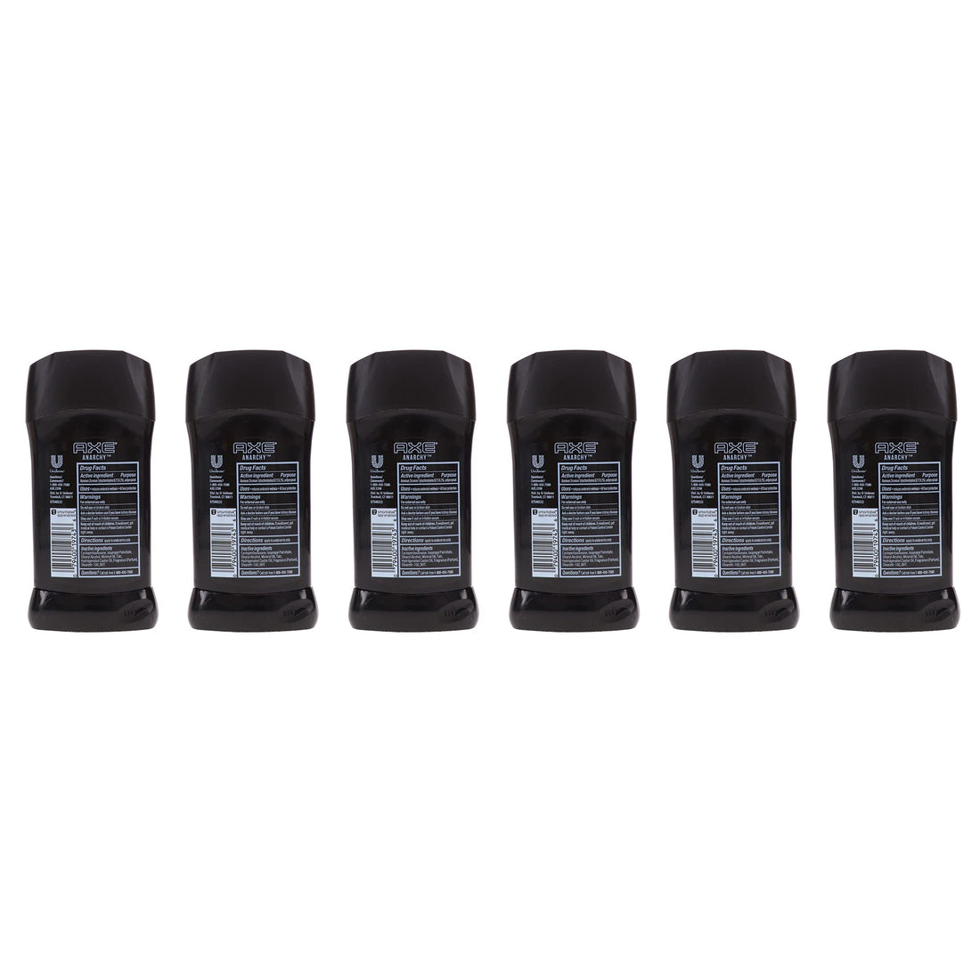 Axe Anarchy Dry Anti-Perspirant & Deodorant, 2.7 OZ (Pack of 6)