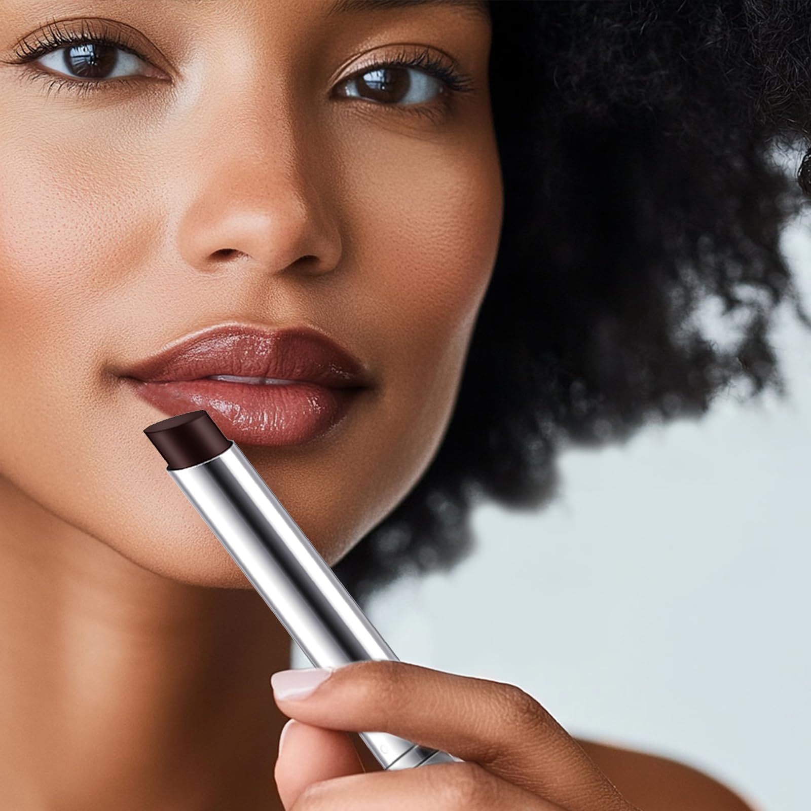 Erinde 2PCS Tinted Lip Balm Lipstick, Hydrating Natural Glossy Lip Balm, Sheer Lightweight Color, Moisturizing Lipstick Makeup Lip Care Balm for Repairing Dry Lips