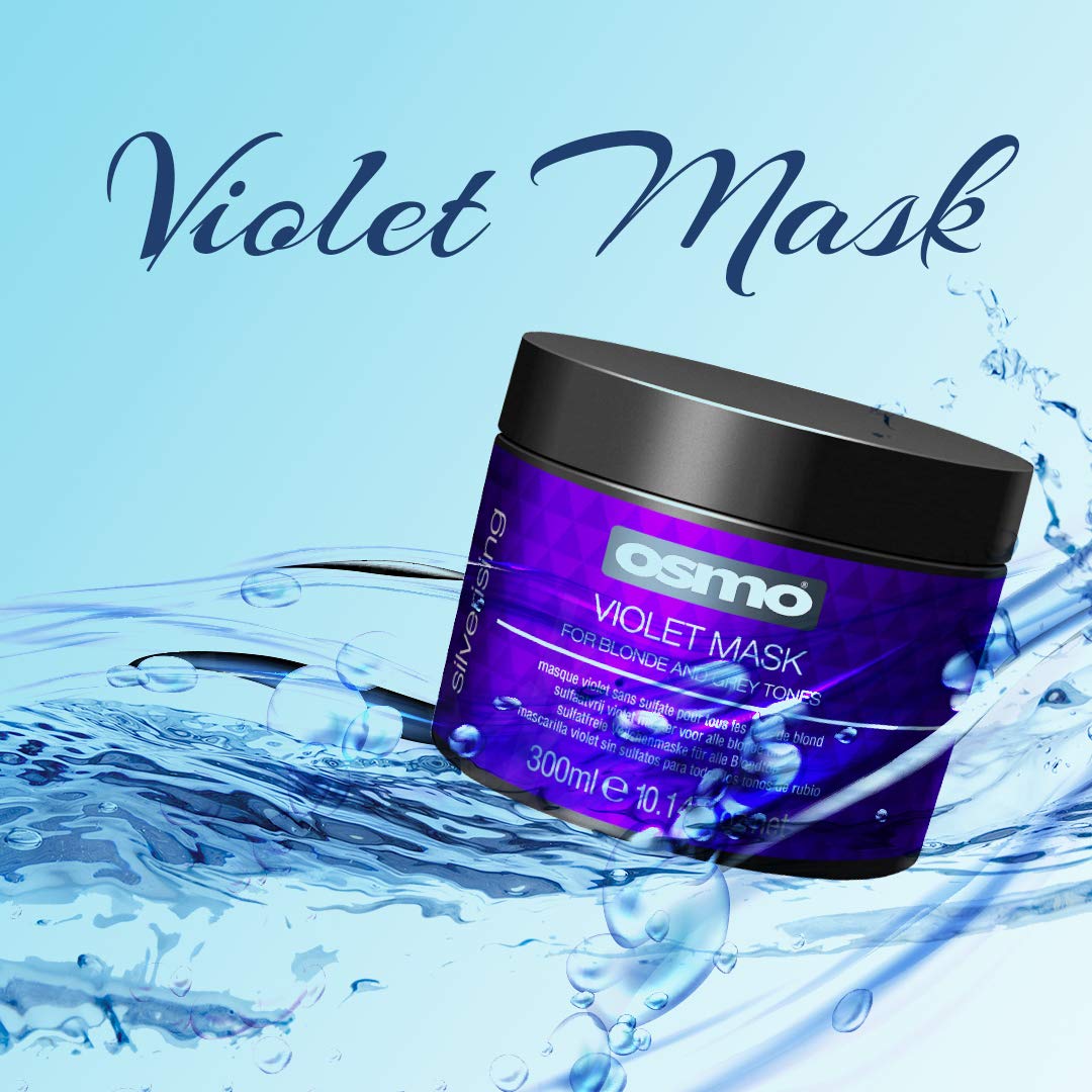 Osmo Silvering Violet Mask, 10.14 Ounce