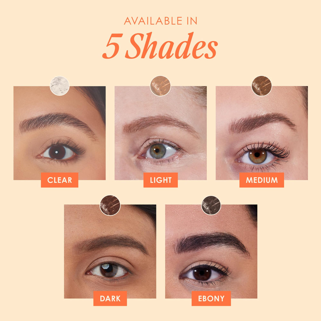 Grande Naturals Brow Gel, Light, 0.14 Ounce