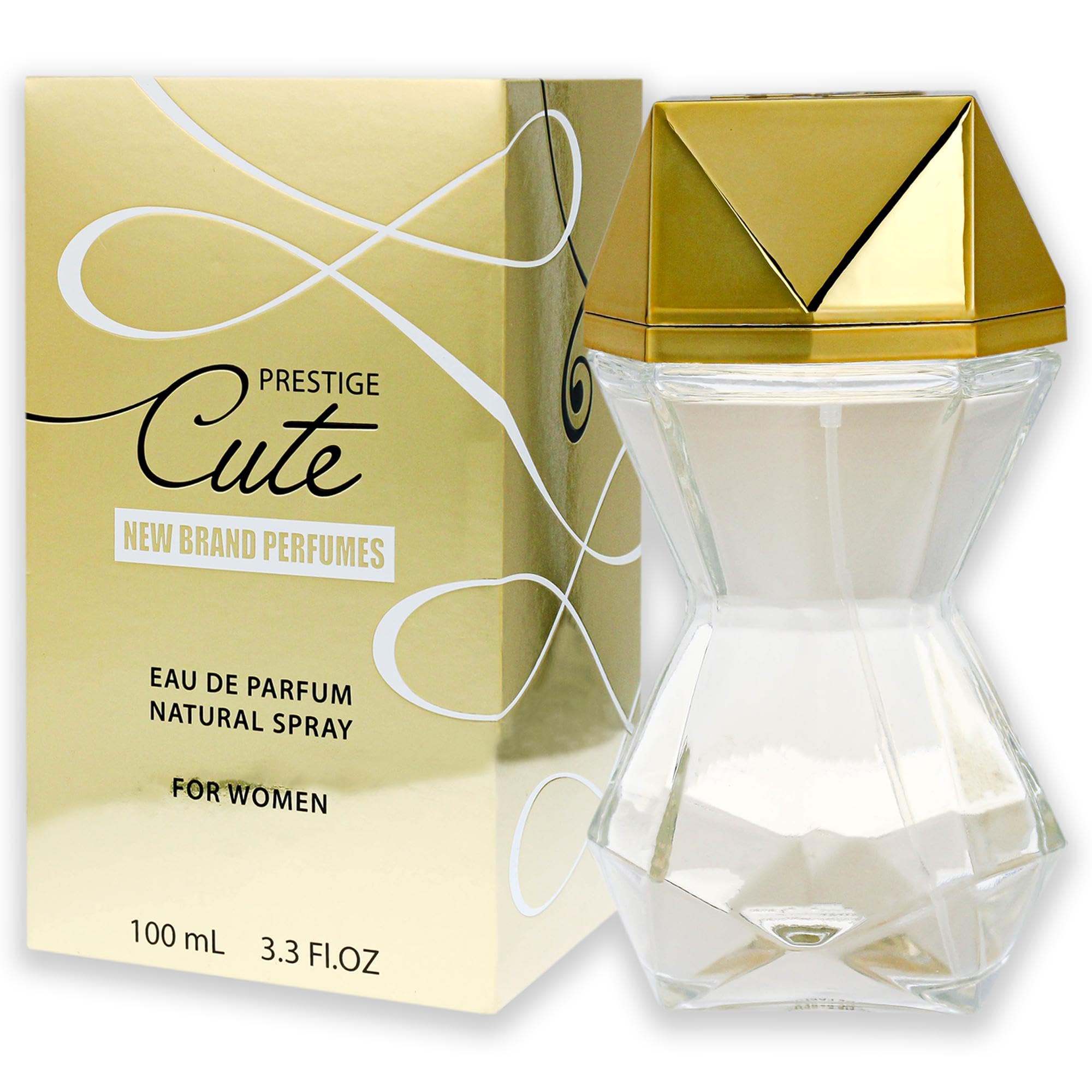 New Brand Cute By Brand, 3.3 Oz Eau De Parfum Spray For Women
