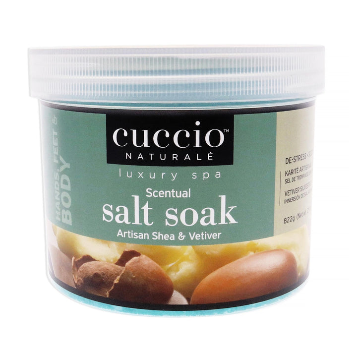 Cuccio Salt Soak, Sea Kelp and Tea Tree, 29 Ounce