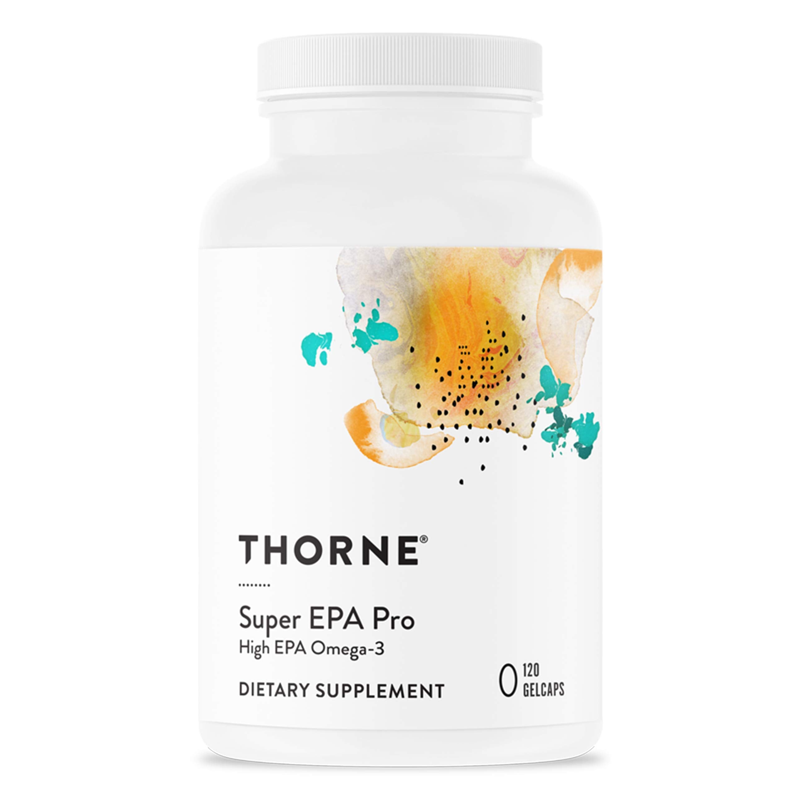 THORNE Super EPA Pro - Omega-3 Fish Oil - Promotes Blood Lipid Support - 1300mg EPA & 200mg DHA - 120 Gelcaps