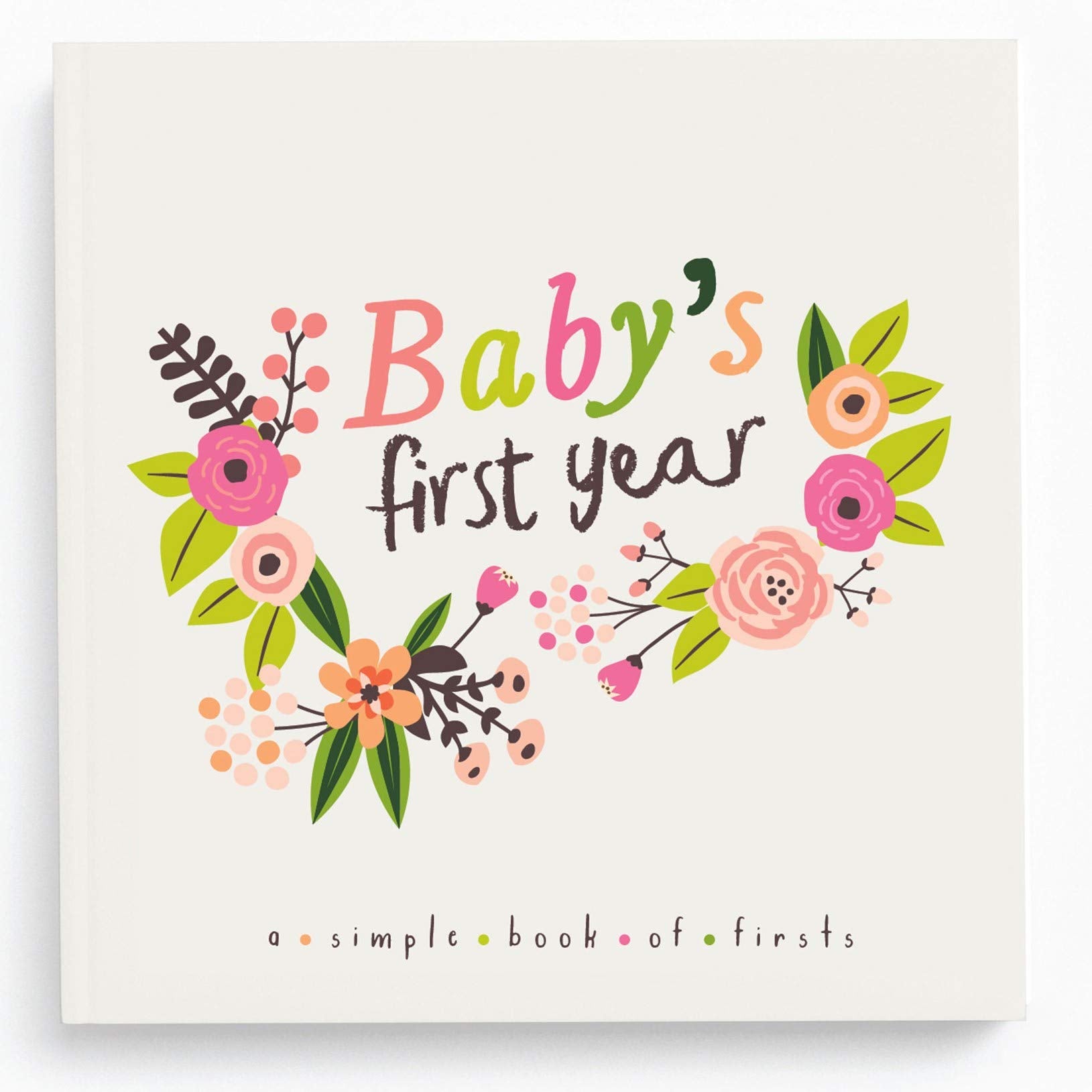 Lucy Darling Baby Memory Book, Themed Baby First Year Book, First 5 Years Journal & Photo Album for Baby Boy/Girl, Keepsake Books, Gender Neutral Memories & Milestone Book, Mom Gift - Little Artist