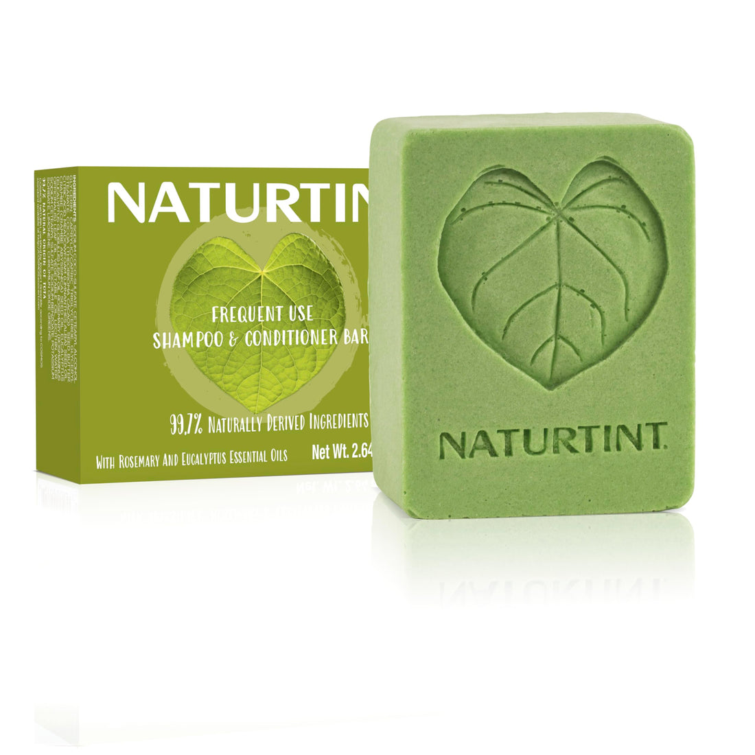 Naturtint Shampoo & Conditioner Bar (Rosemary Eucalyptus) - Naturally Derived Ingredients, Cruelty Free, All Hair Types, Travel Approved