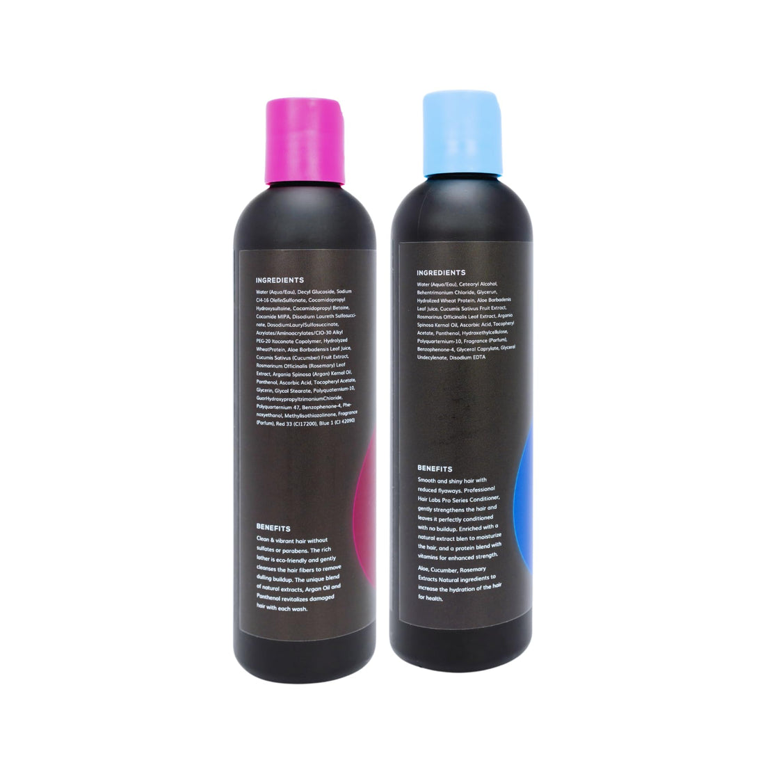 Pro Series Daily Care Shampoo & Conditioner Set | Sulfate-Free, Moisturizing, Anti-Frizz, Color-Safe for Wigs & Hair Systems - 8 Fl Oz each