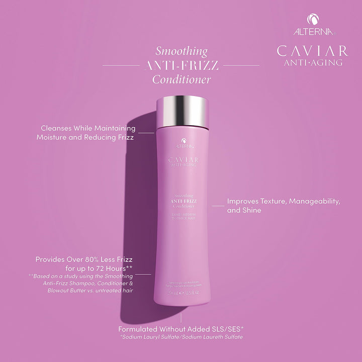 Alterna Caviar Anti-Aging Smoothing Anti-Frizz Conditioner, 16.5 Fl Oz