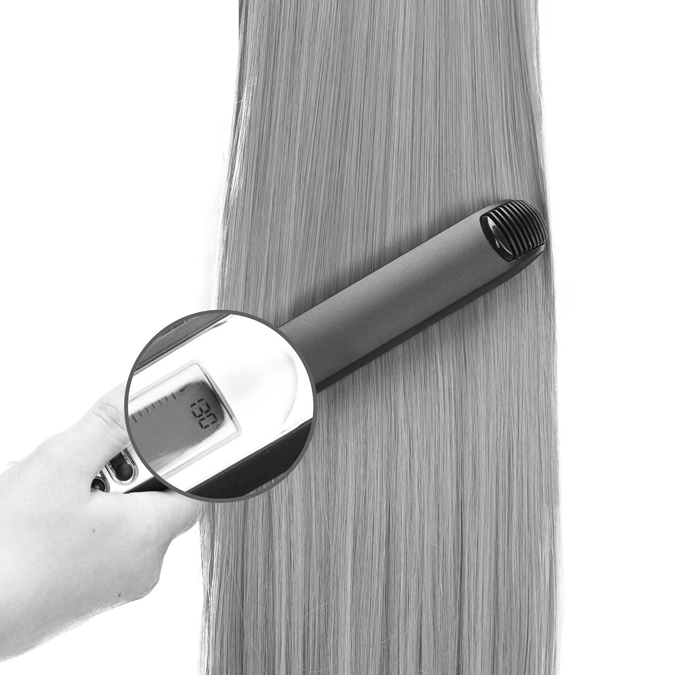 20 & 120g Hair Piece Pony Tail Extension (BLONDE BROWN MIX) Voluminous & Fullness curled wavy Heat-Resisting Like Real Human Hair