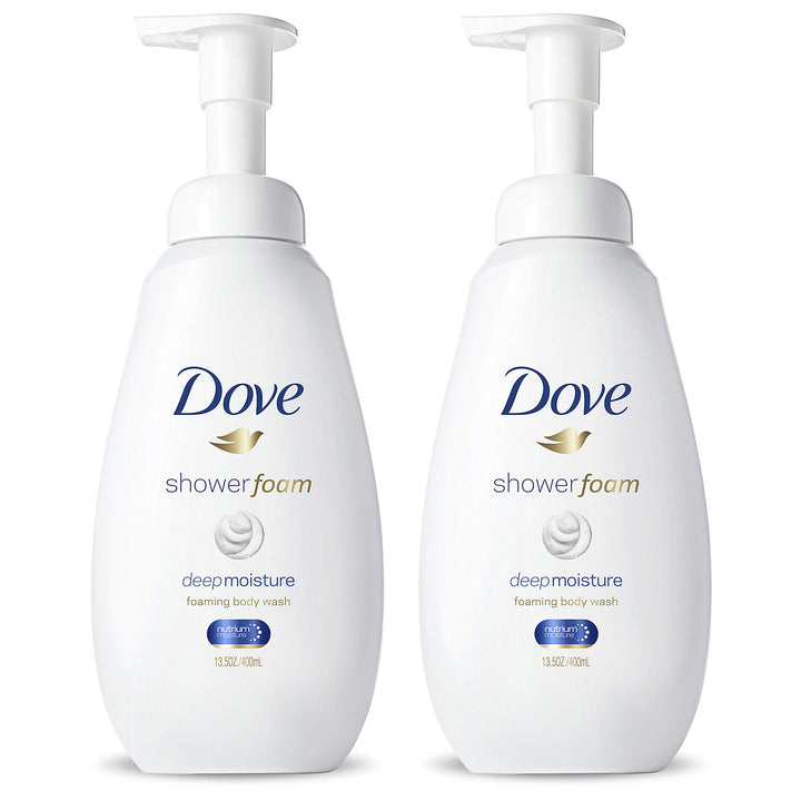 DOVE BODY WASH Dove Shower Foam Deep Moisture 13.5 oz, 2 count