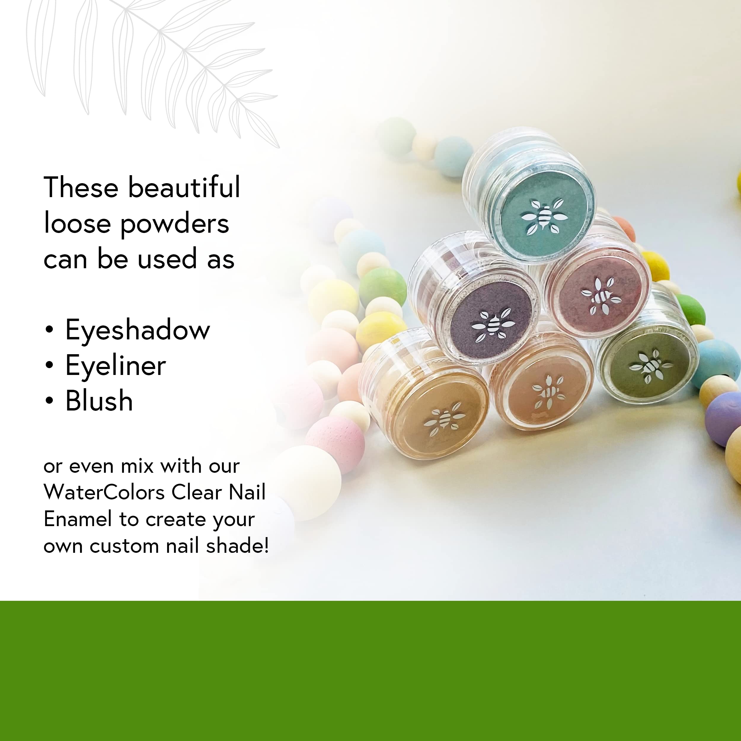 Honeybee Gardens Spellbound PowderColors Stackable Mineral Color Eye Shadow