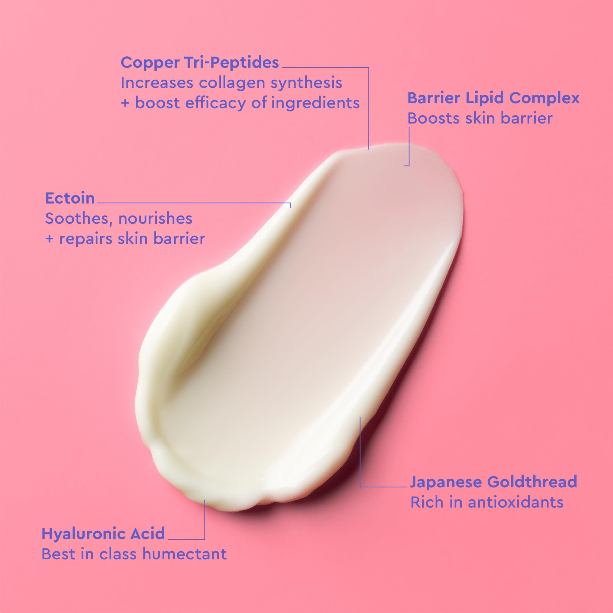 BYOMA Barrier Repair Eye Cream - Hydrating Eye Cream Increases Firmness + Elasticity - Strengthens Skin Barrier - .67 fl.oz