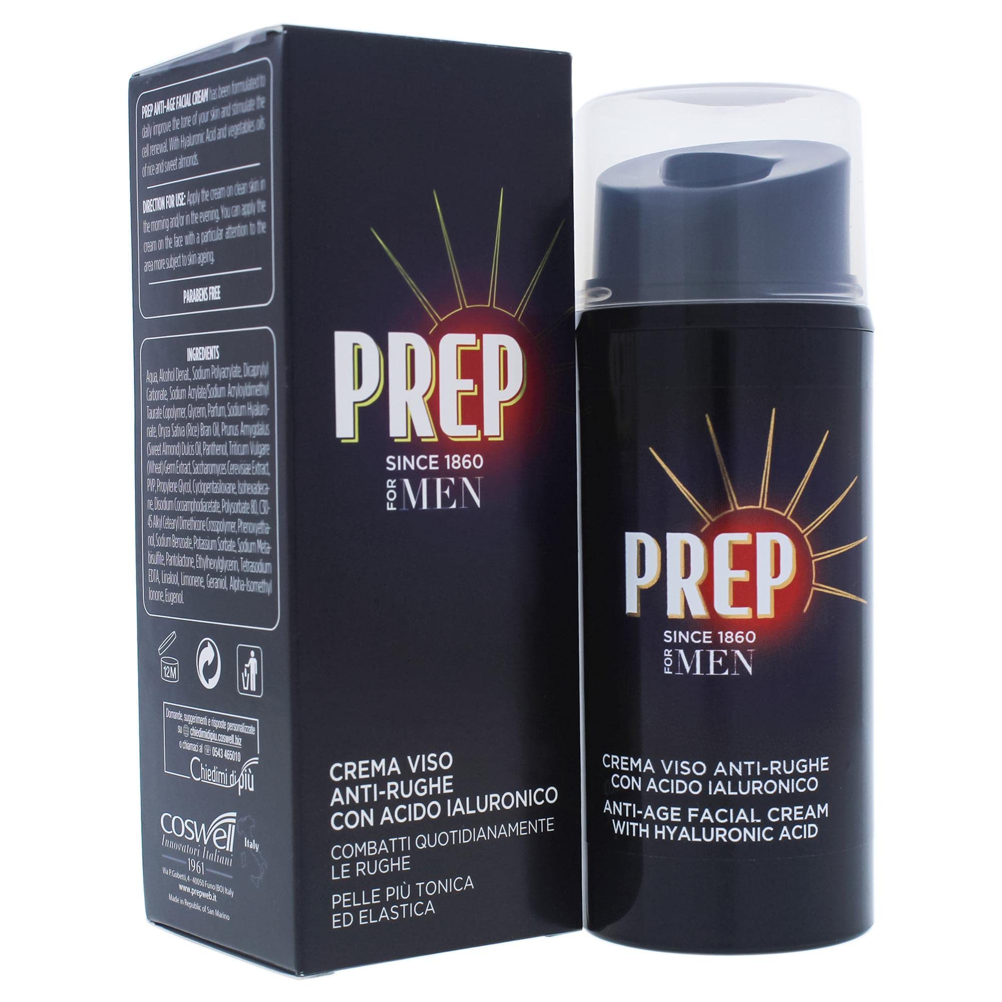 PREP Face Anti-Wrinkle 75 ml man. - facial care