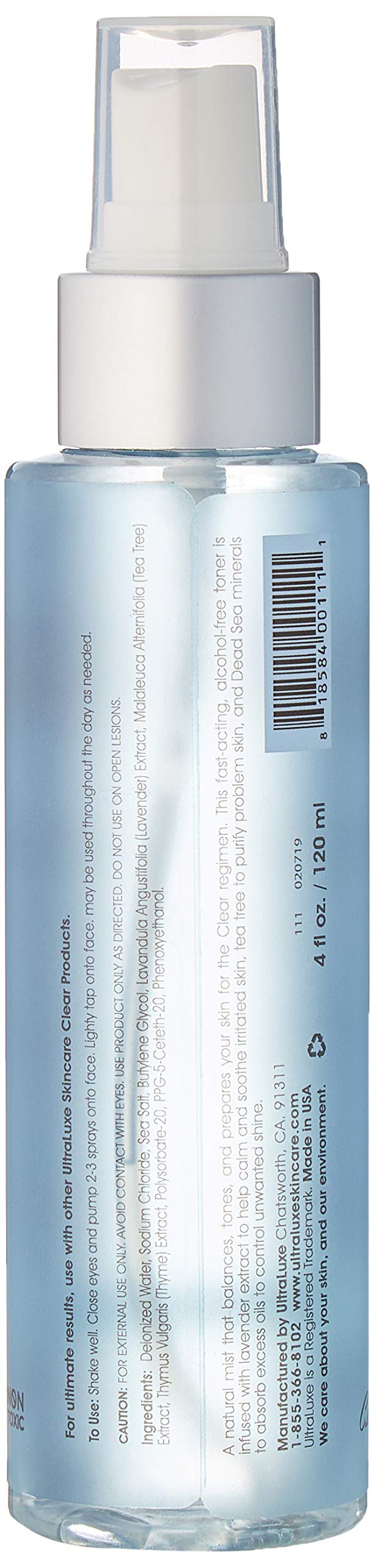 UltraLuxe Aromasol Mist - Clear 120mL