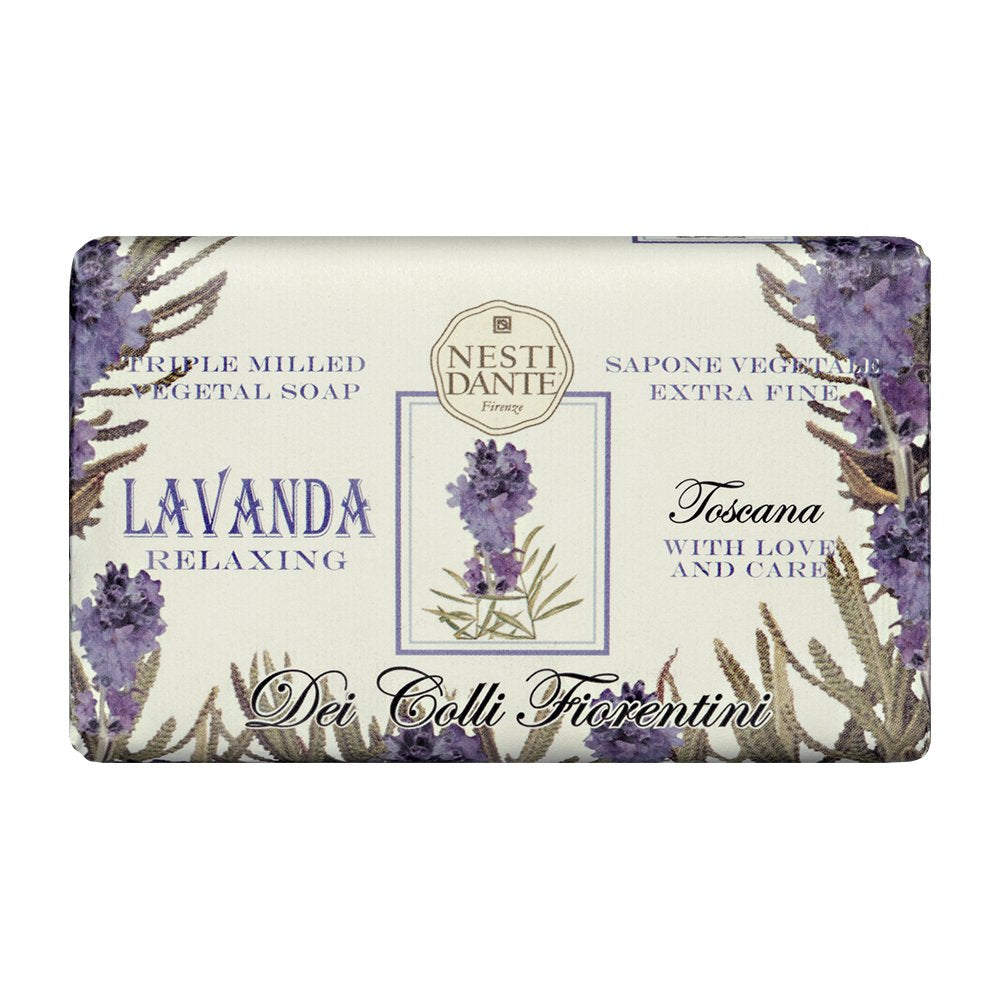 Nesti Dante Dei Colli Fiorentini Triple Milled Vegetal Soap - Tuscan Lavender 250g/8.8oz