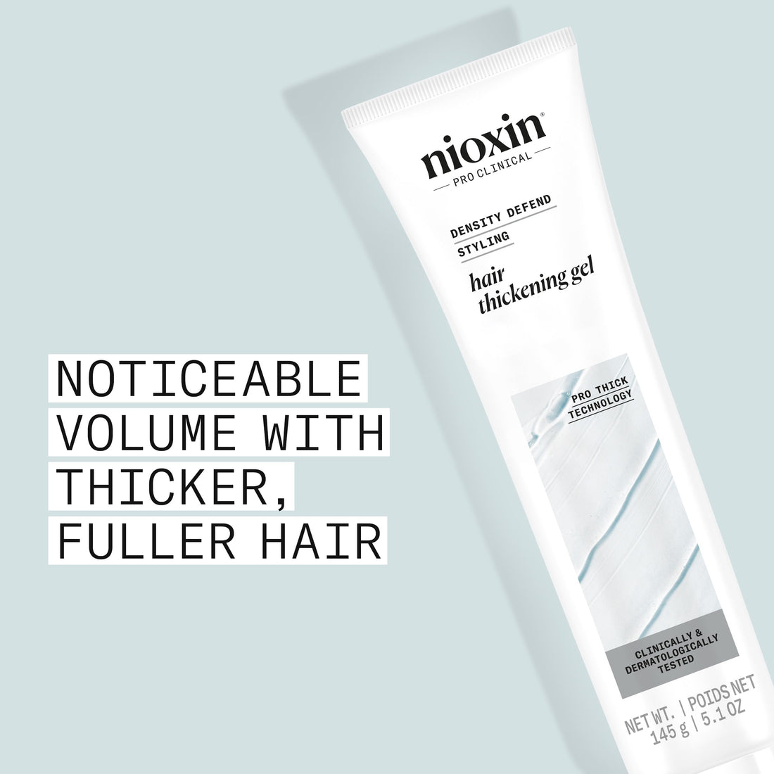 Nioxin Thickening Gel with Pro-Thick for Unisex, 5.13 Ounce