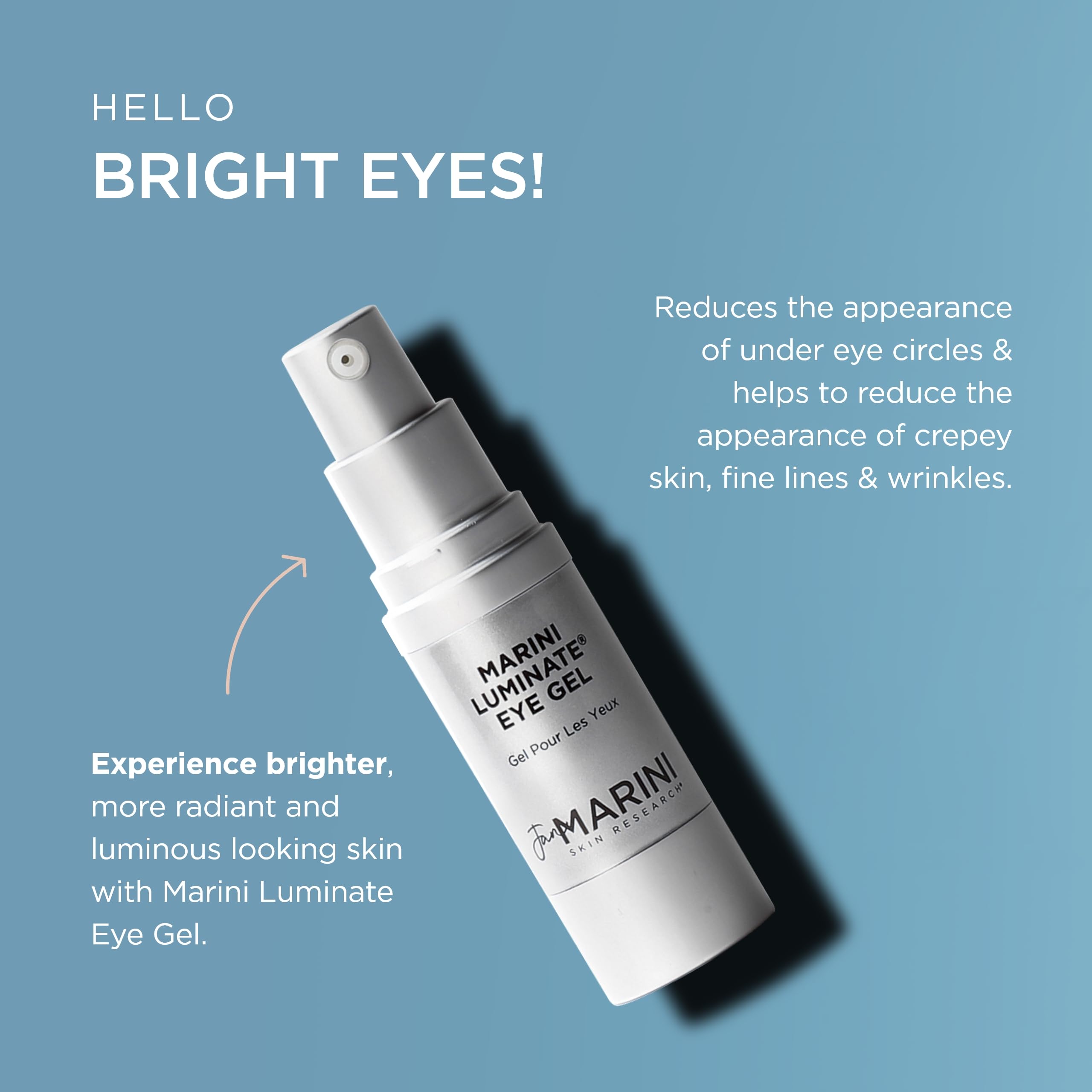 Jan Marini Skin Research Marini Luminate Eye Gel, 0.5 fl. oz.