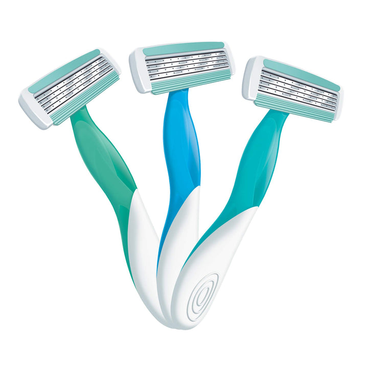 Bic Soleil Bella 4 Blade Disposable Razor for Women 3 Count