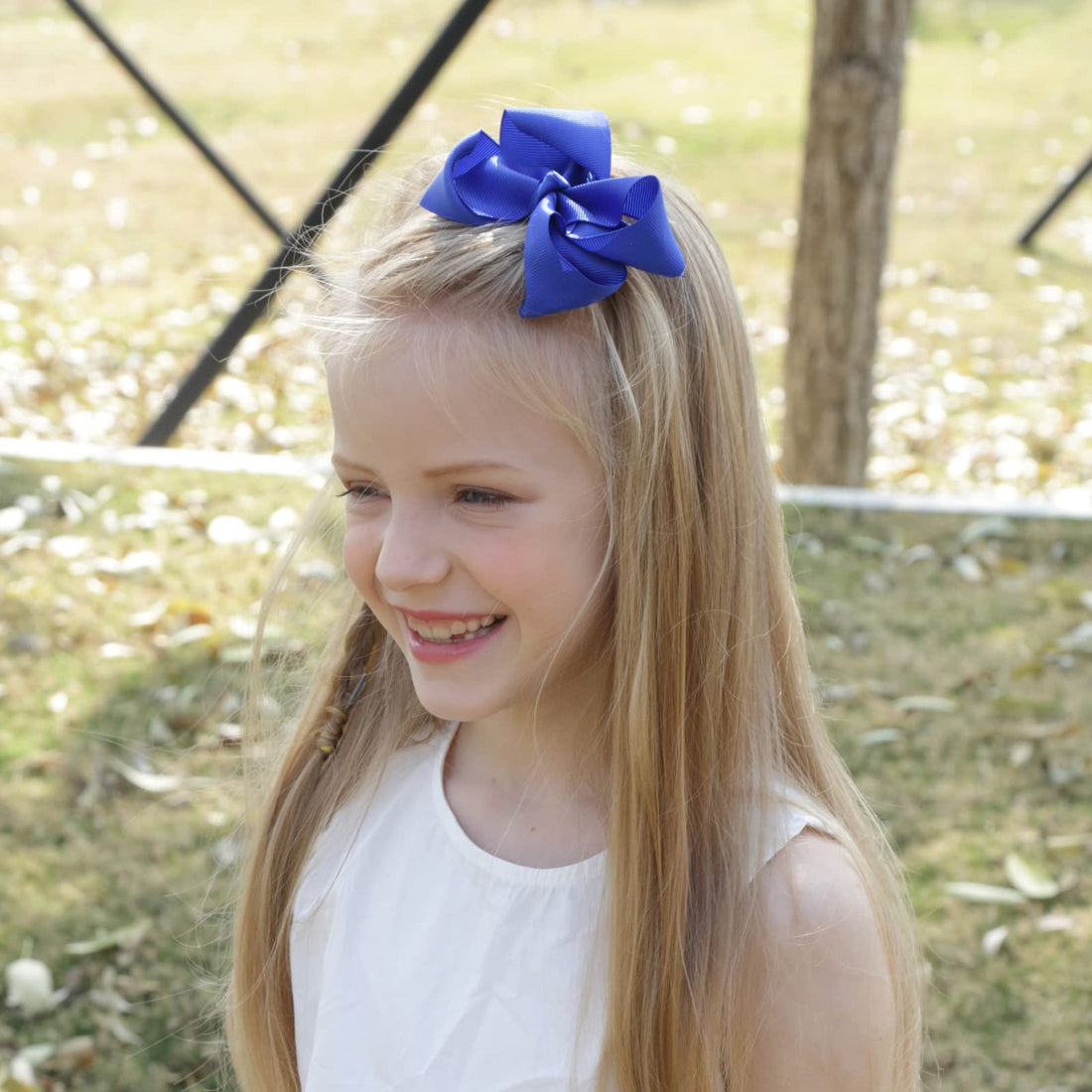 Oaoleer Hair Bows, 30 Colors 4 Inch Grosgrain Ribbon Bows Alligator Clips Hair Barrettes Hair Accessories for Girls Toddler Infants Kids Teens Children