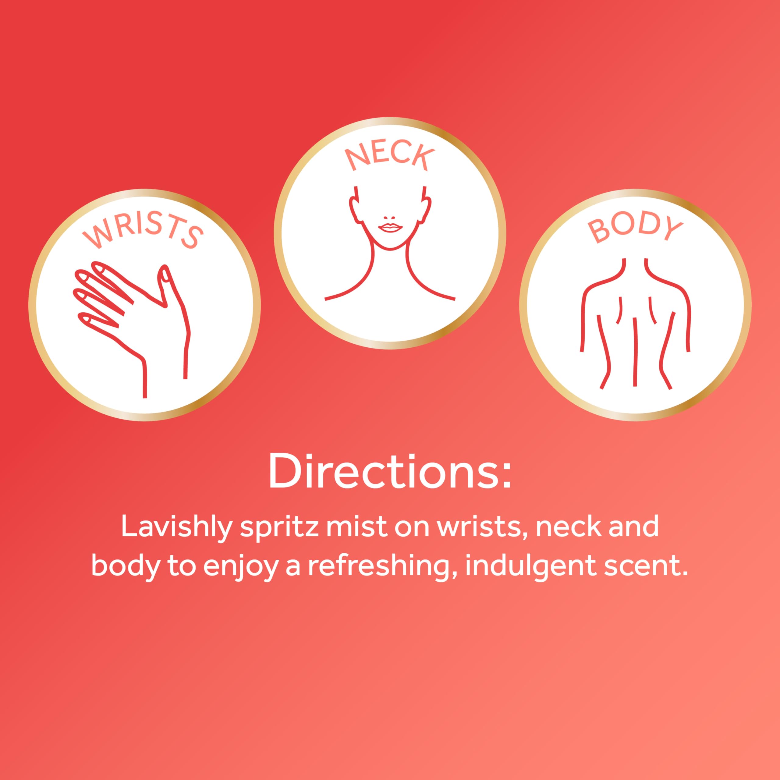 Calgon Hawaiian Ginger Fragrance Body Mist 8 oz