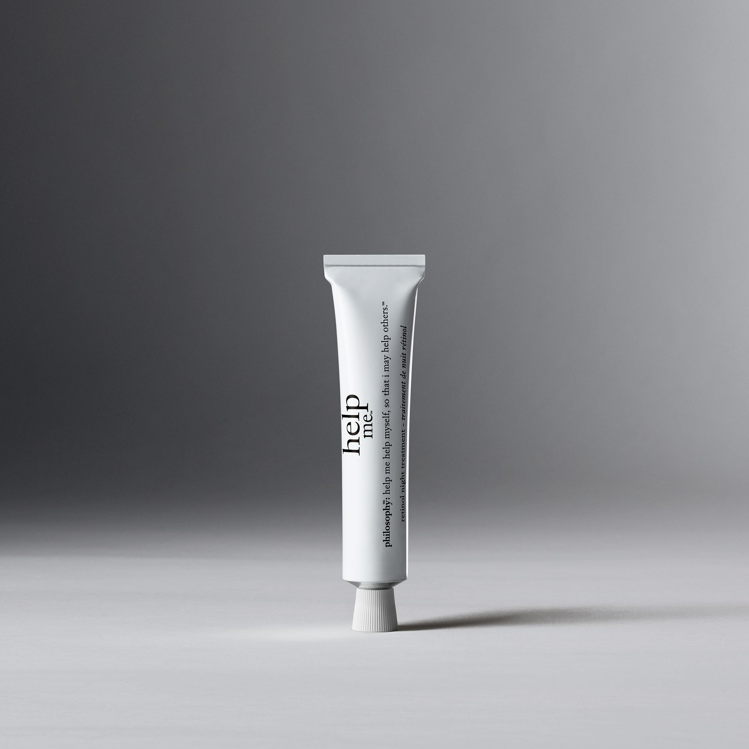 philosophy help me retinol night treatment - with vitamin C & E - promotes collagen enhancement, reduces fine lines, clears pores, improves skin tone & texture - 1 fl oz