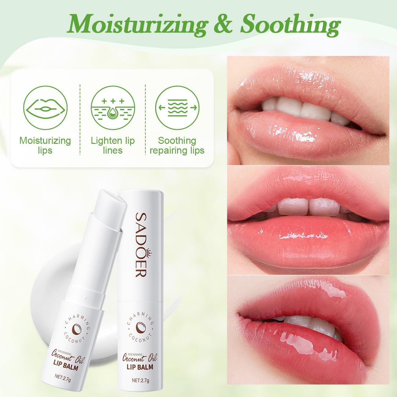 Lip Balm And Hand Cream Gift Set For Women,6 Natural Lip Balm Bulk + 6 Organza Bags + 6 Hand Lotion For Women, Christmas Gifts Stocking Stuffers Teacher Appreciation Mothers Day Gifts Thank You Gifts