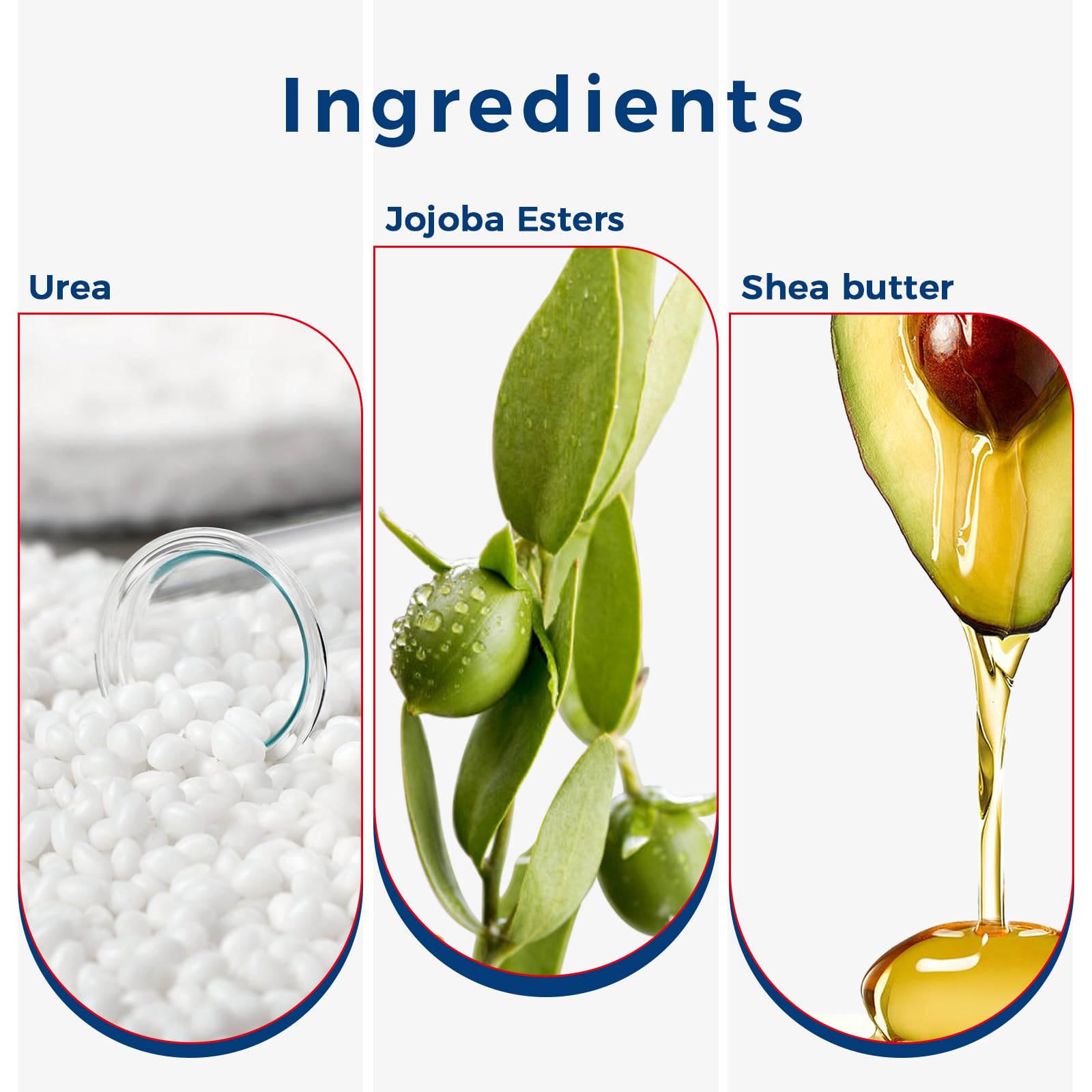 OUKEYA Urea Cream,NEW FORMULA Urea Cream 40 percent for Feet Maximum Strength,Dry Cracked Treatment Lotion for Knees & Elbows,Foot Dead Skin Cuticle Callus Remover Toenail Softener,5.29 oz