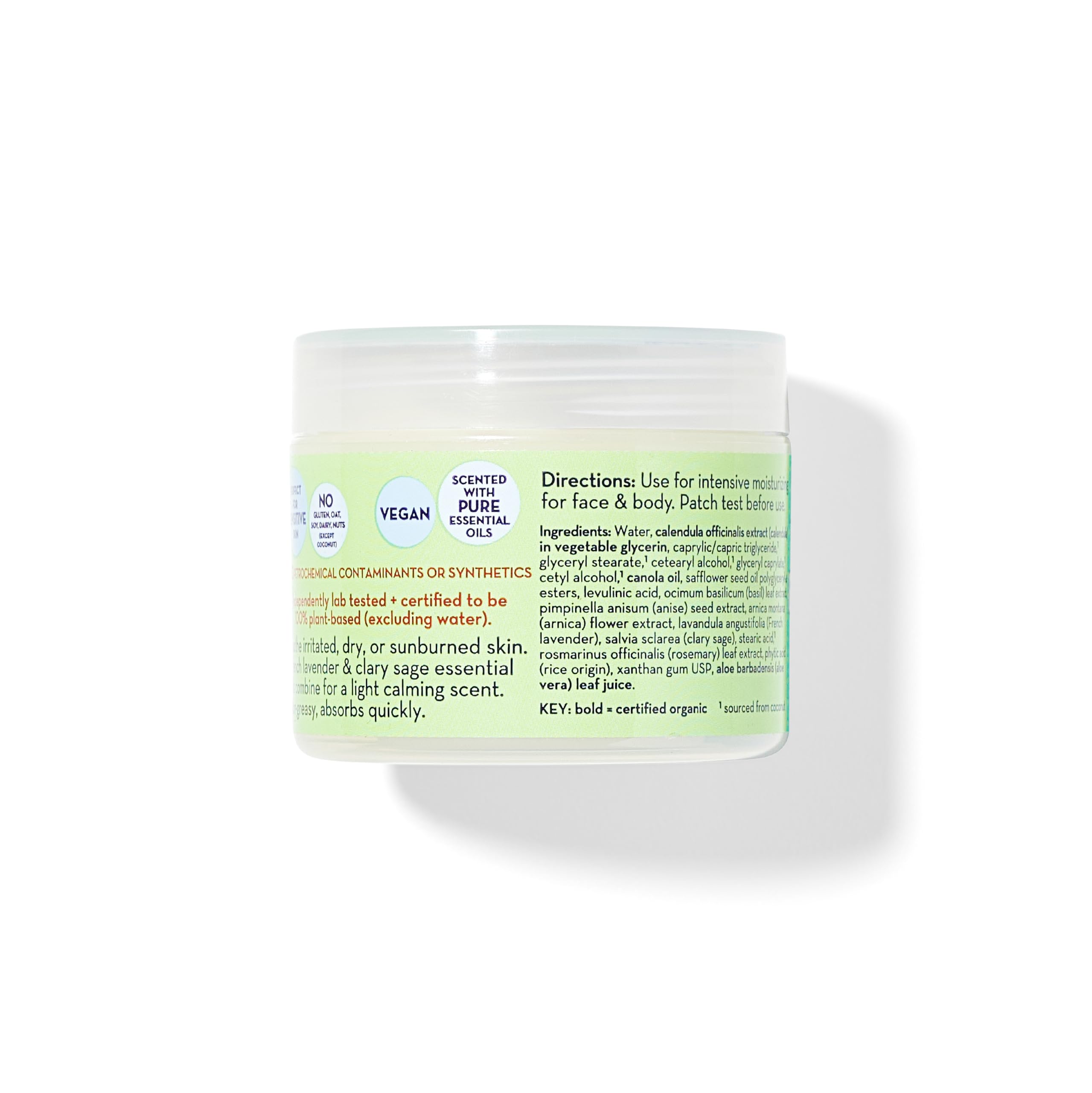California Baby Aloe & Arnica Cream | Soothing Sunburn Relief Cream | Moisturizes Dry, Irritated Skin | 100% Plant-Based After Sun Lotion | Organic Calendula + Aloe Vera Cream | 57 g / 2 oz.