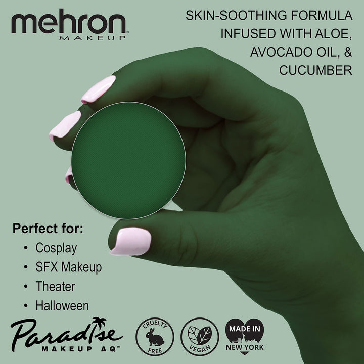 Paradise Face Paints - Dark Green DGR (0.25 oz/7 gm)